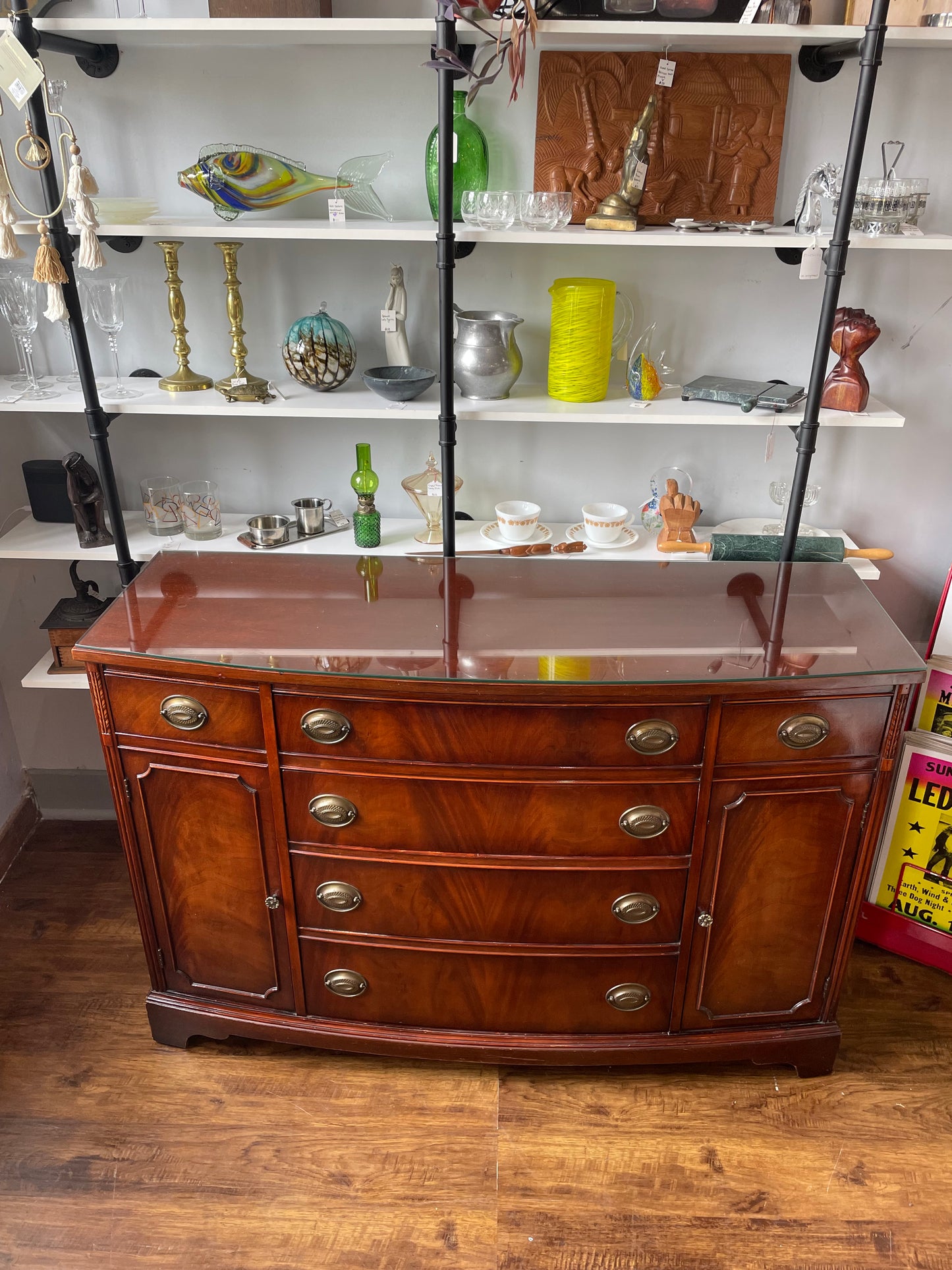 Bernhardt Traditional Flame Mahogany Server Buffet/Sideboard