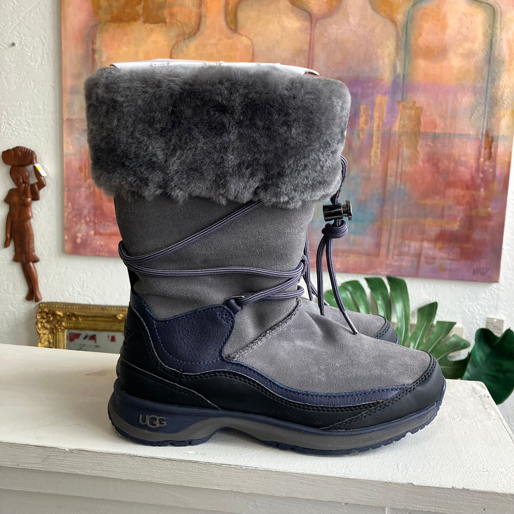 UGG Orellen Waterproof Winter Grey Boots Size 7