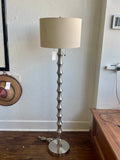 Modern Brushed Nickel Lamp Shade