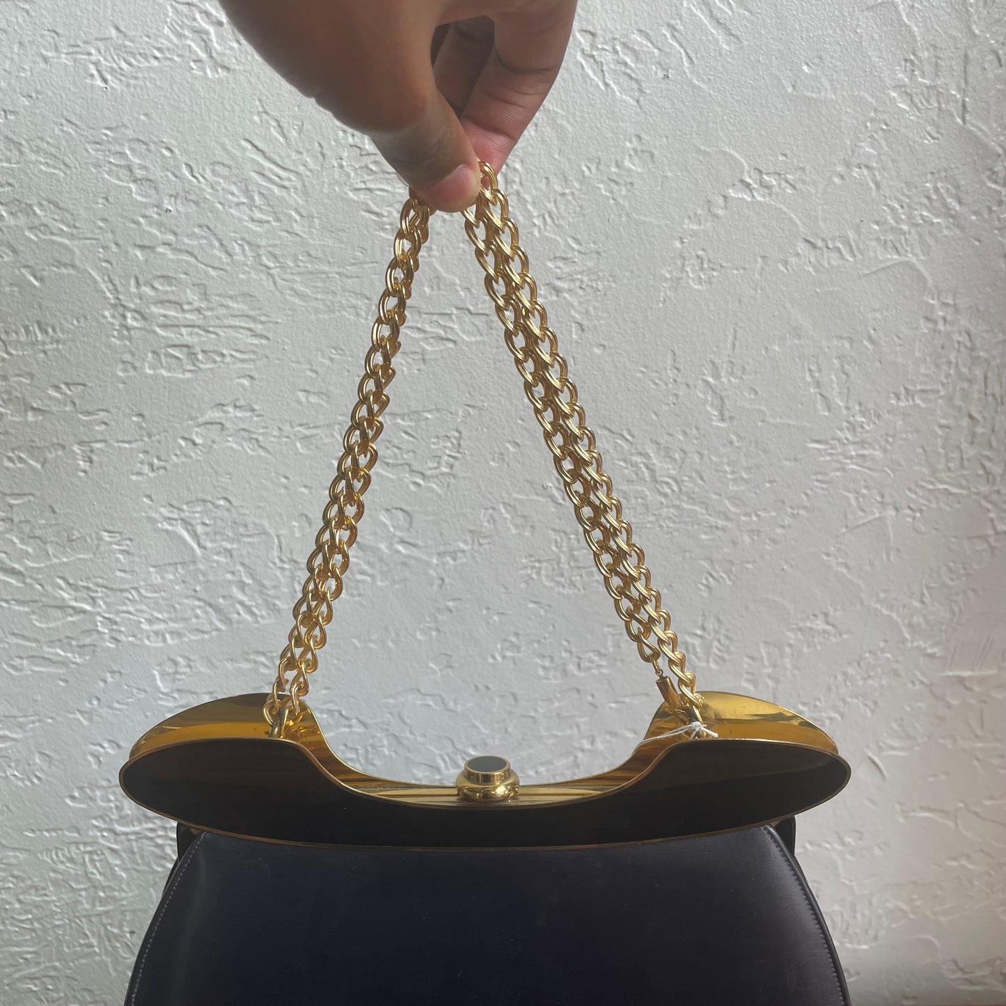 Vintage Patent Leather Evening Bag