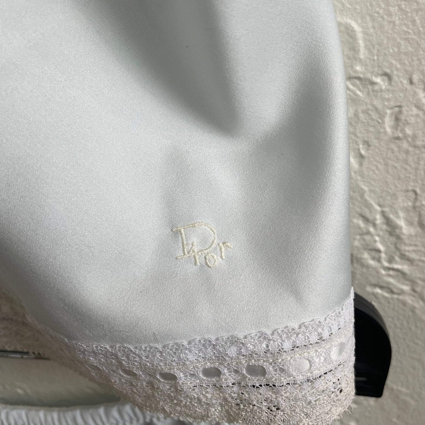 Christian Dior Satin & Lace Camisole Set | Size 4