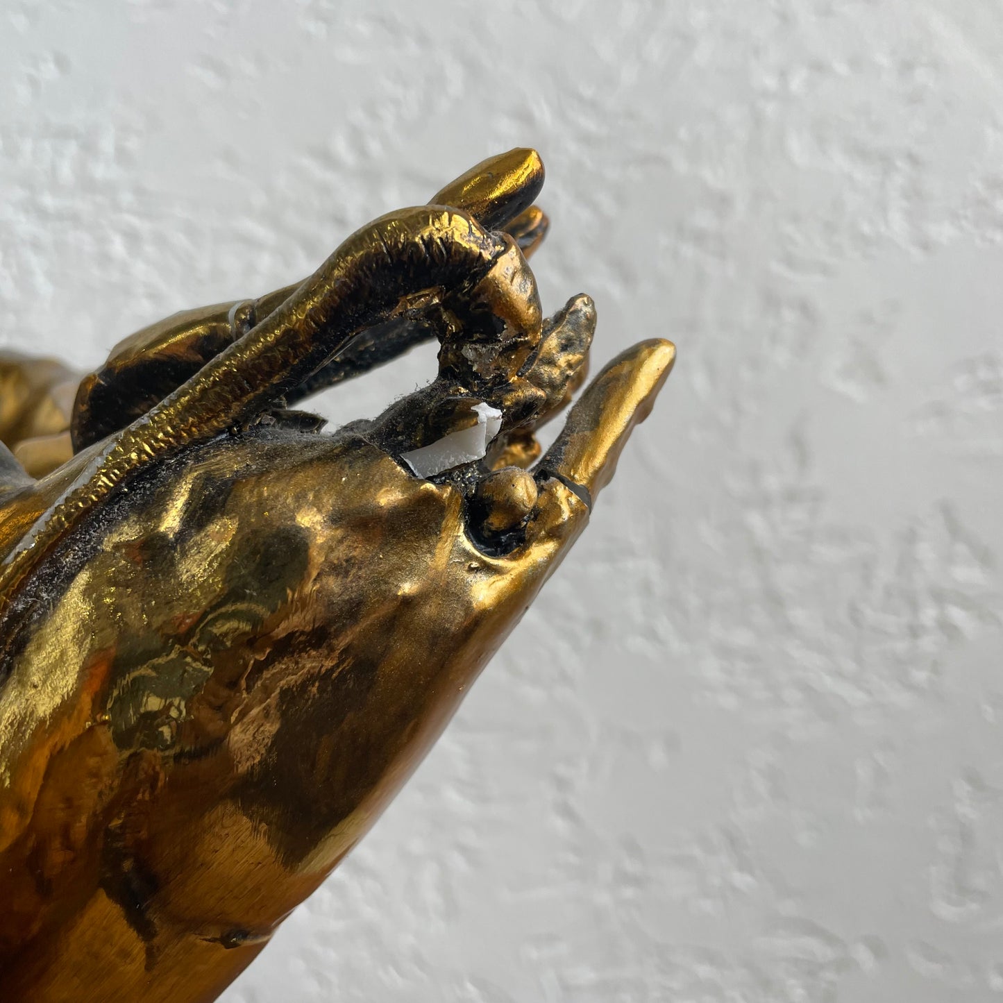 Gold Lobster Wine Bottle Holder