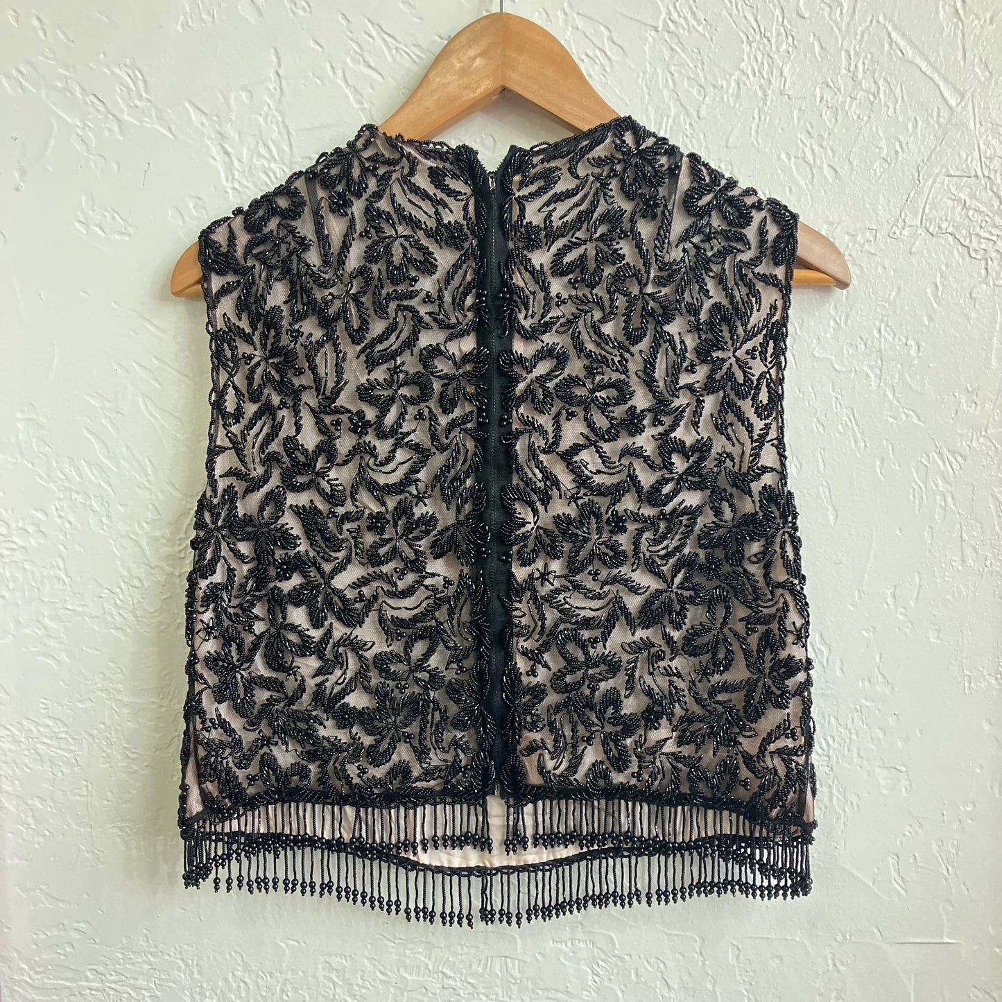 Vintage Beaded Top | Medium
