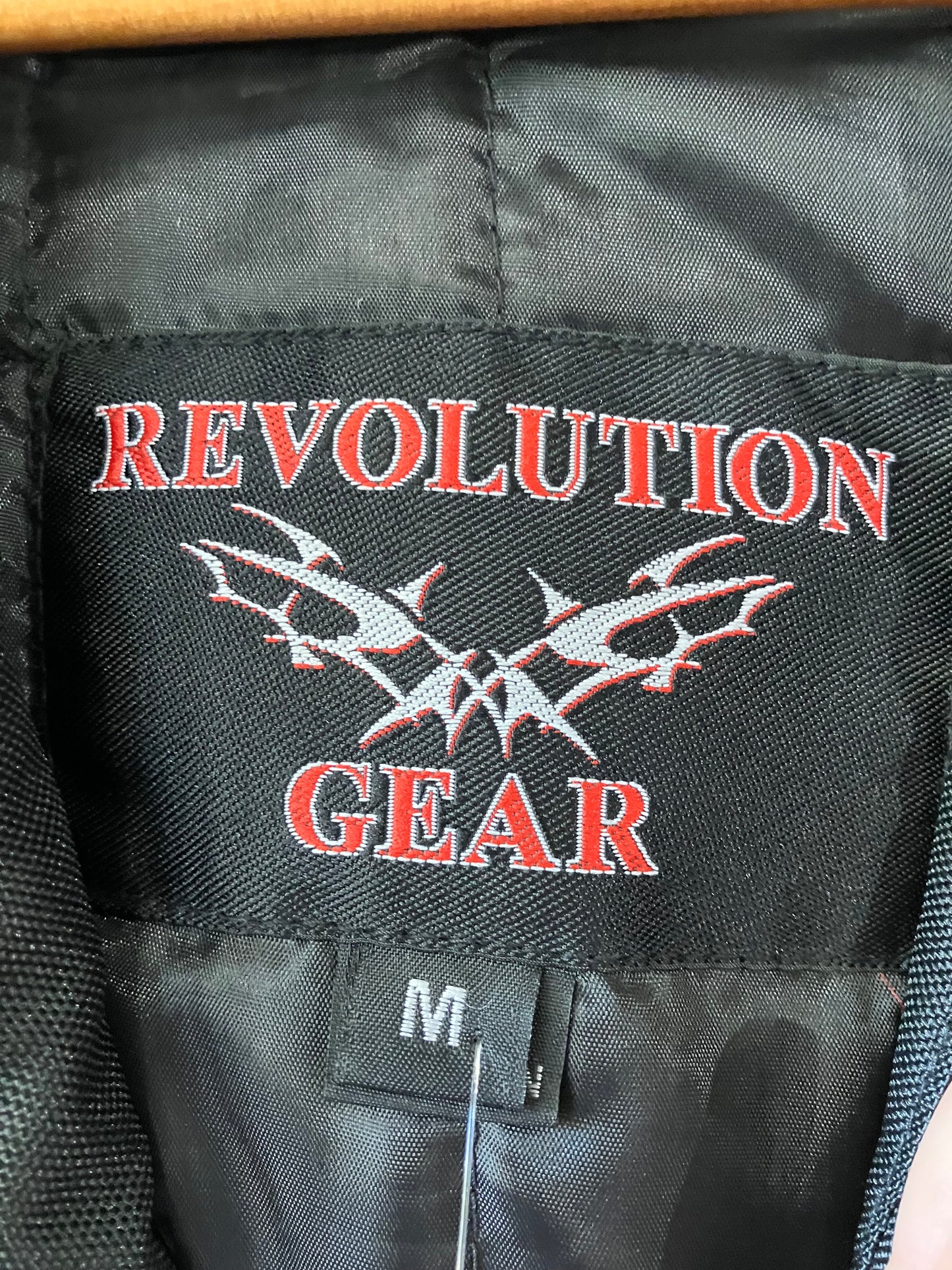 Revolution Gear Motocycle JKT w/ Embroidered Butterfly | Medium