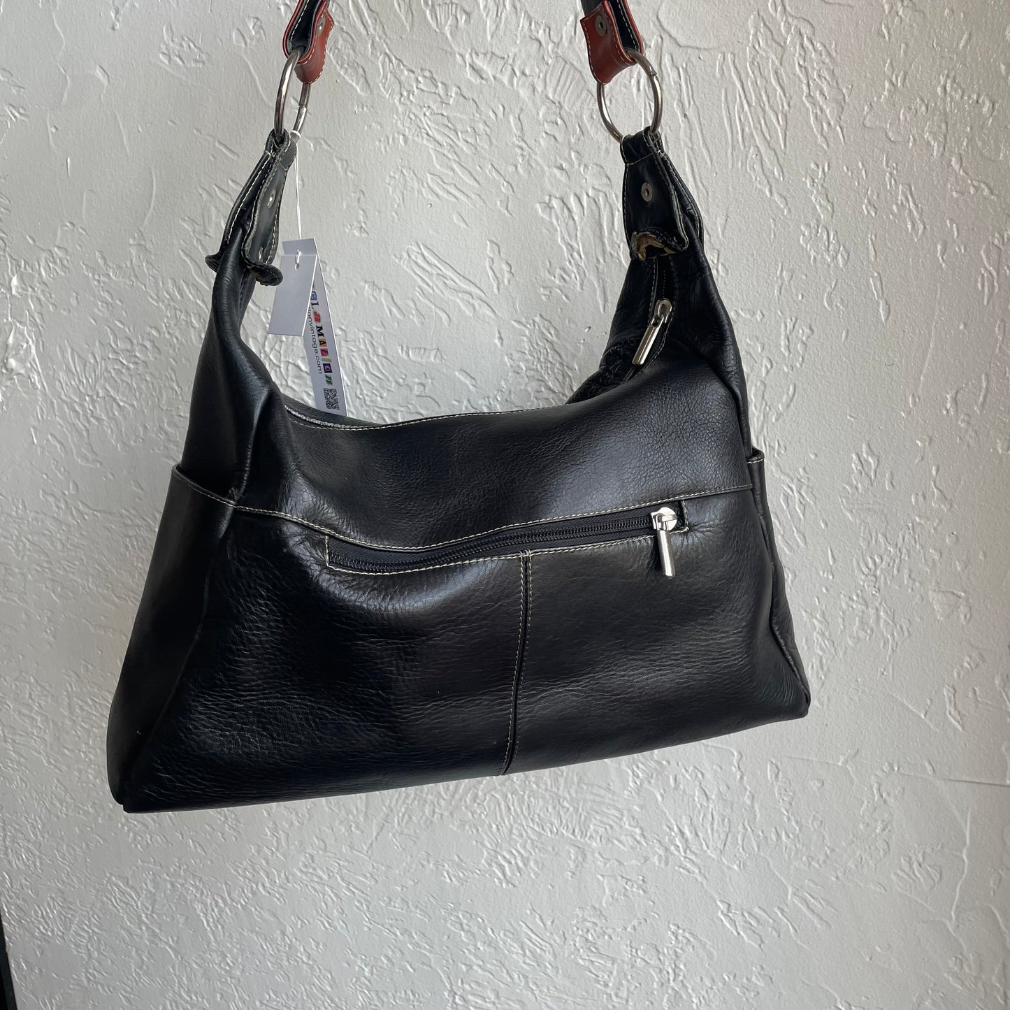 Leather Hand Tooled Y2K Boho Shoulder Bag