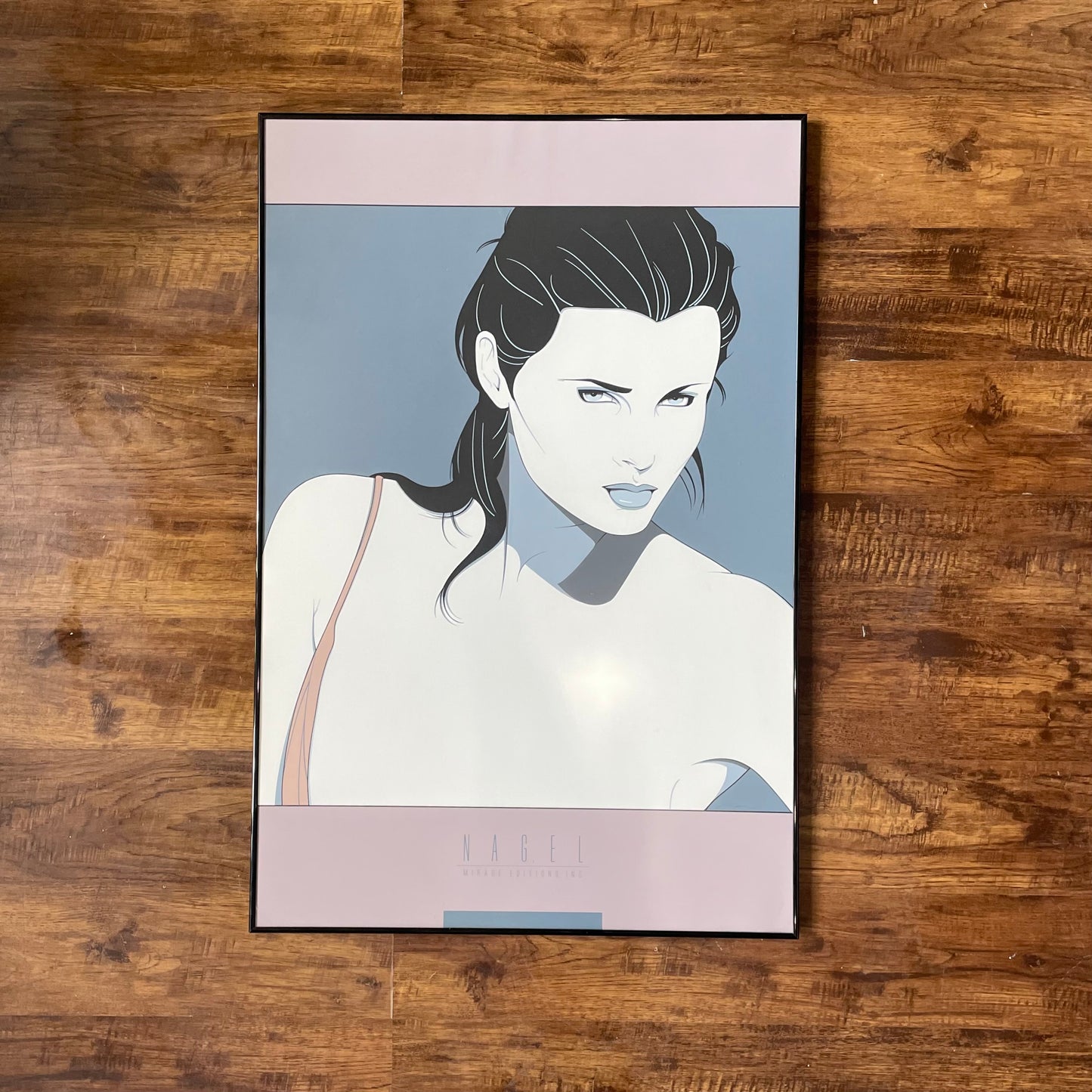 1986 Patrick Nagel Serigraph Print Signed Commemorative #14