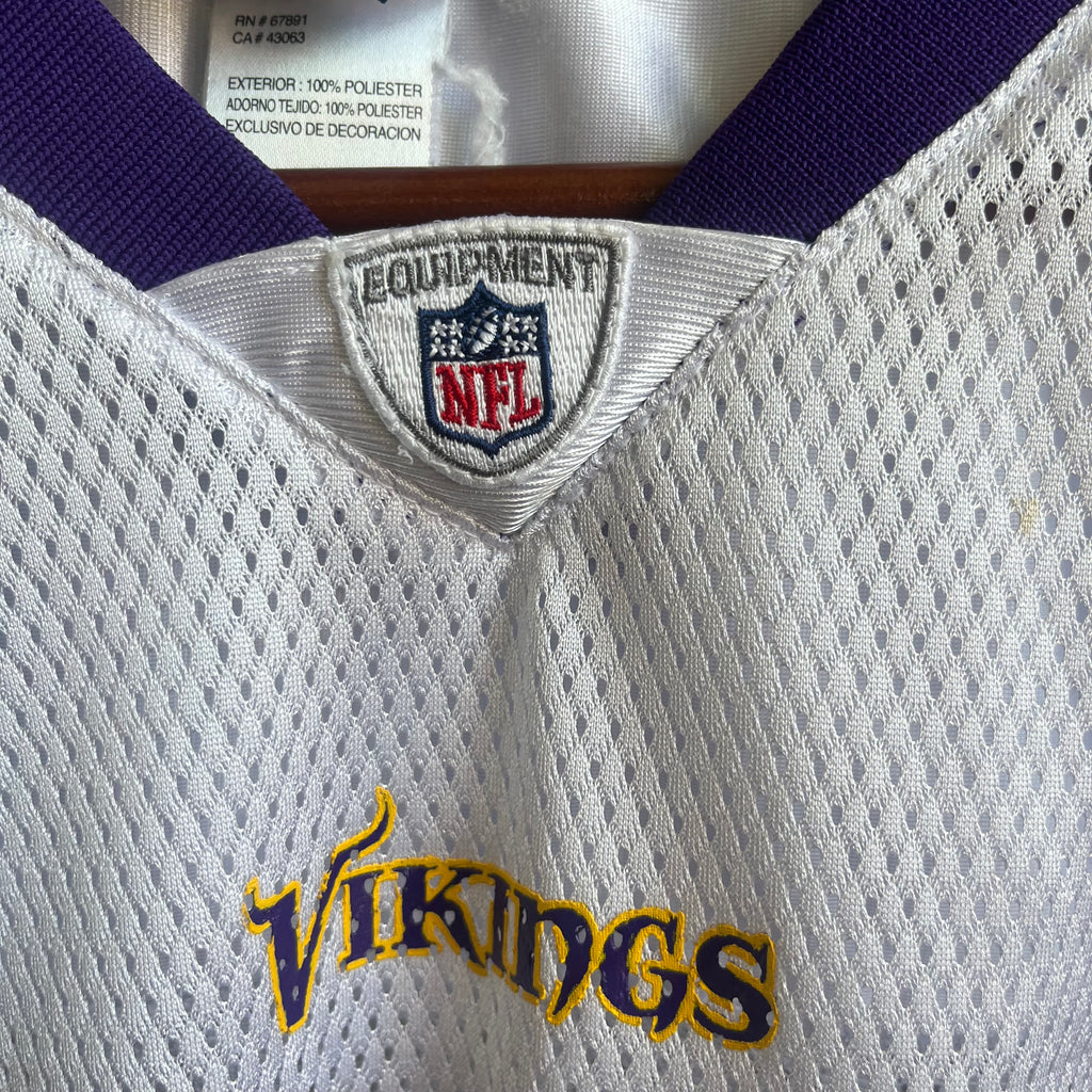White Adrain Paterson Vikings Jersey | XL