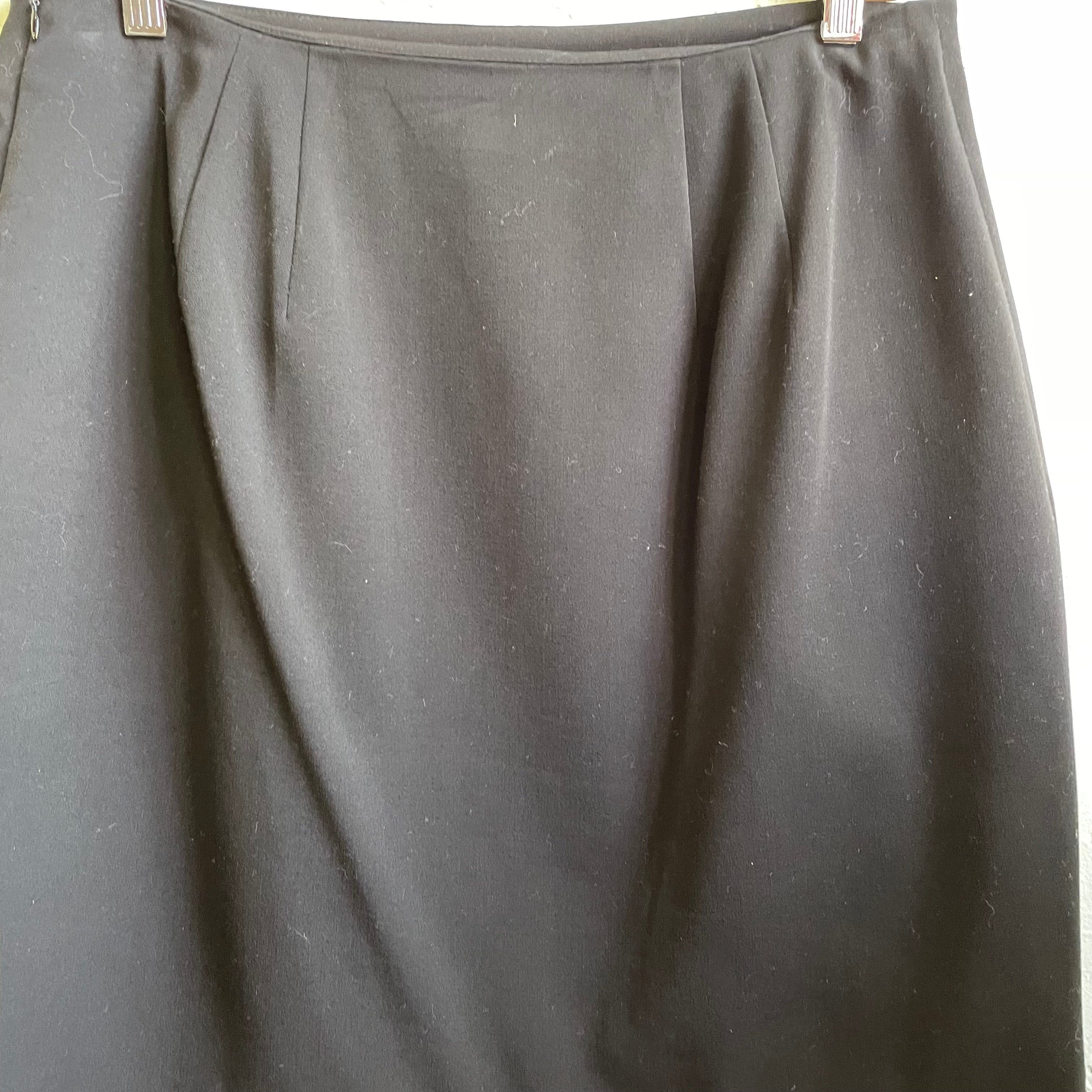 Apostrophe Black Eye Lit Seude Mini  Skirt With Silver Holes | Medium