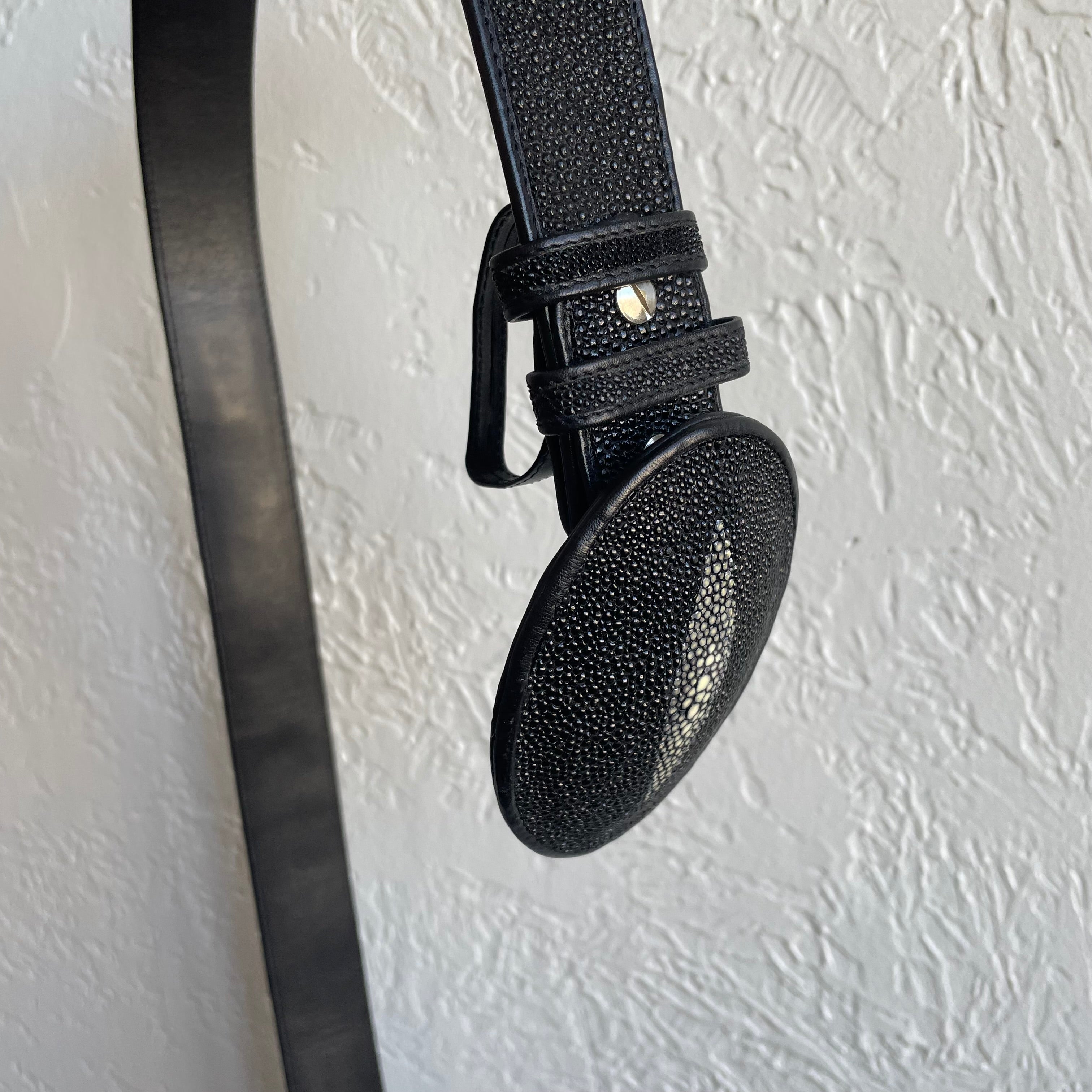 Los Altos Single Stone Stingray Belt | Size 36