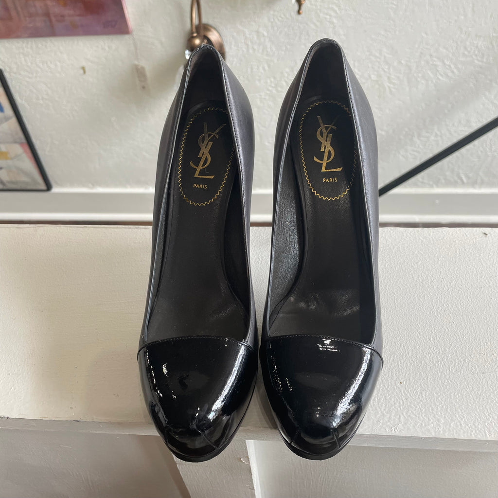 Yves Saint Laurent Tribtoo Platform Pumps Size 8.5/EU 39