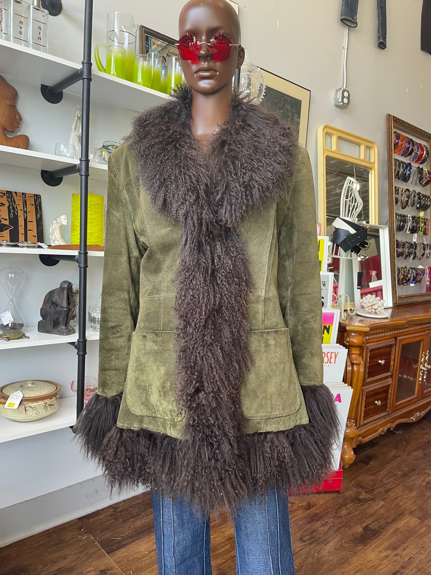 1970s Ferrara Shearling Pennylane Coat