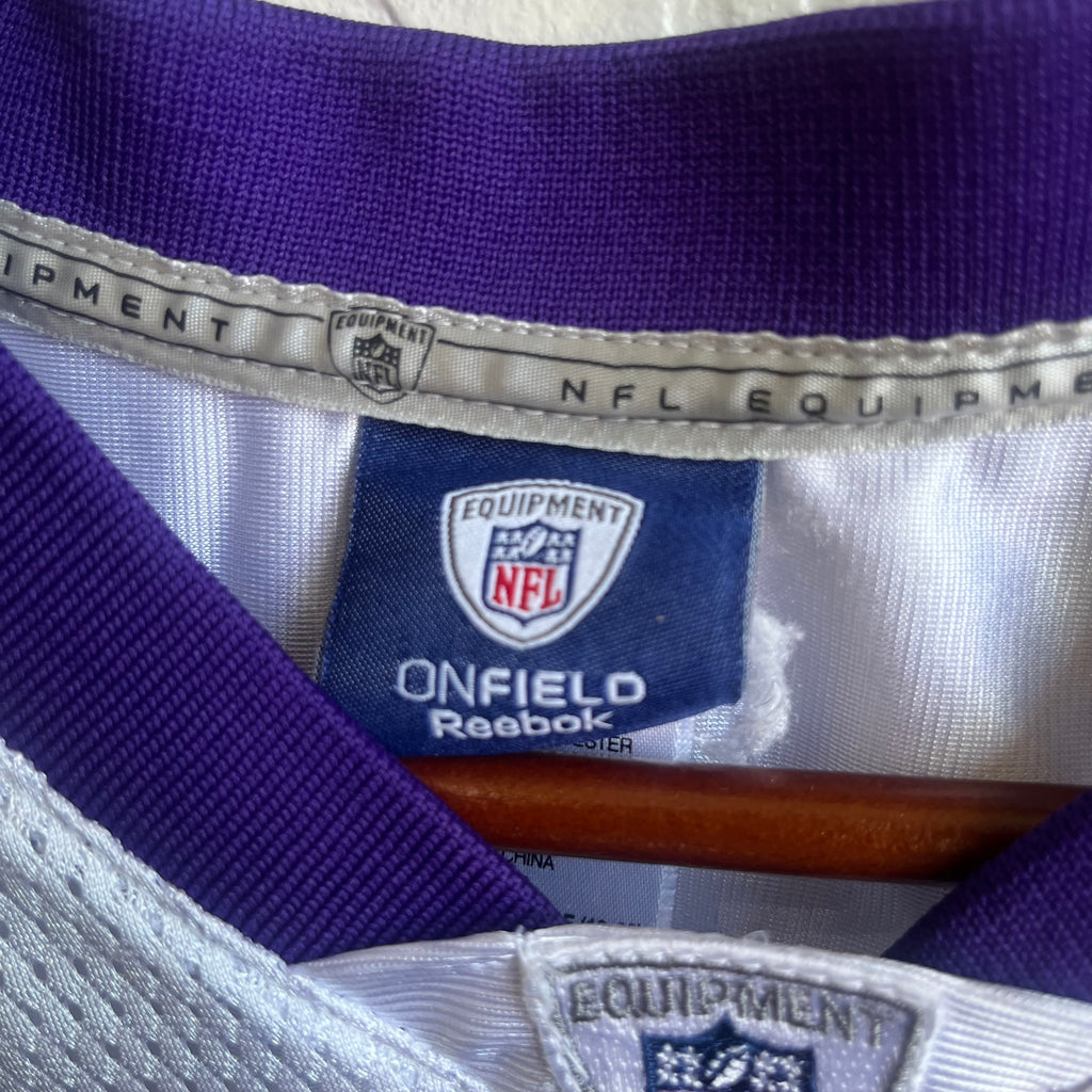 White Adrain Paterson Vikings Jersey | XL