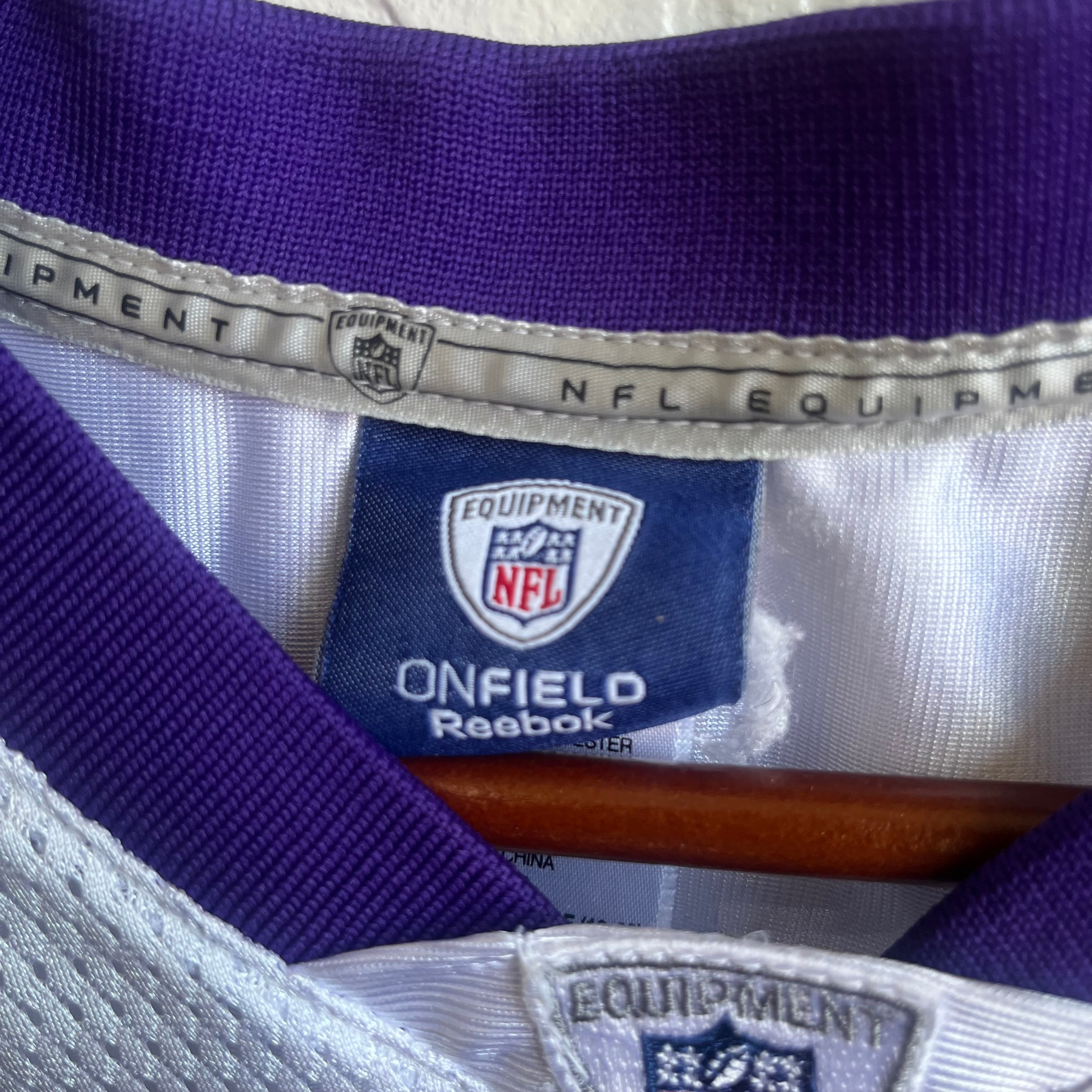 White Adrain Paterson Vikings Jersey | XL