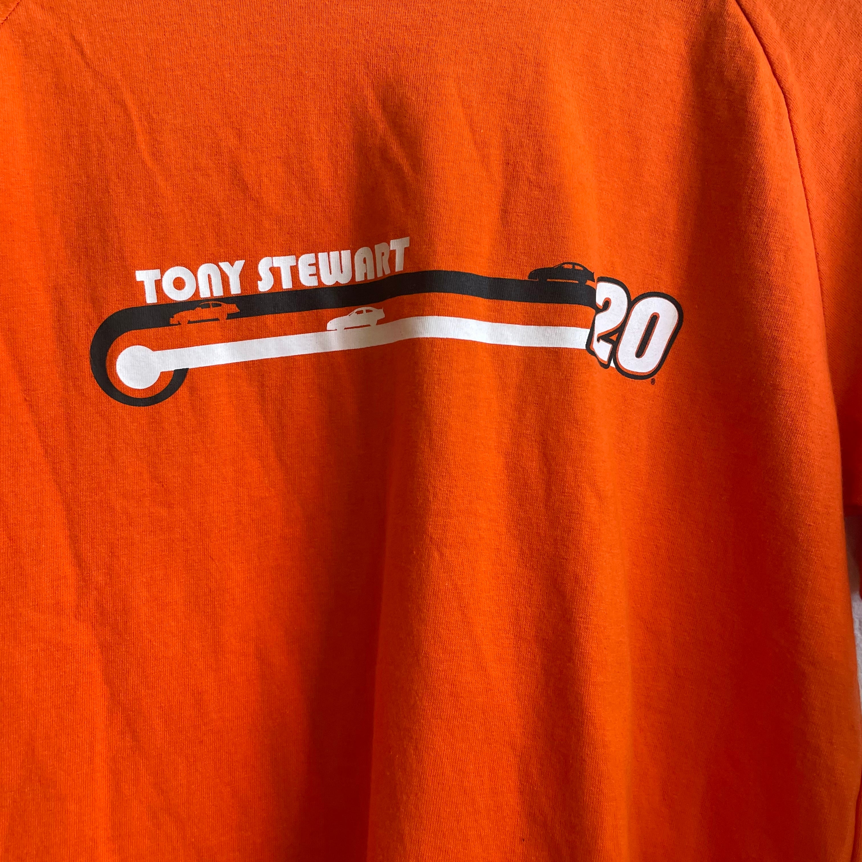 Orange Tony Stewart Tee | Large