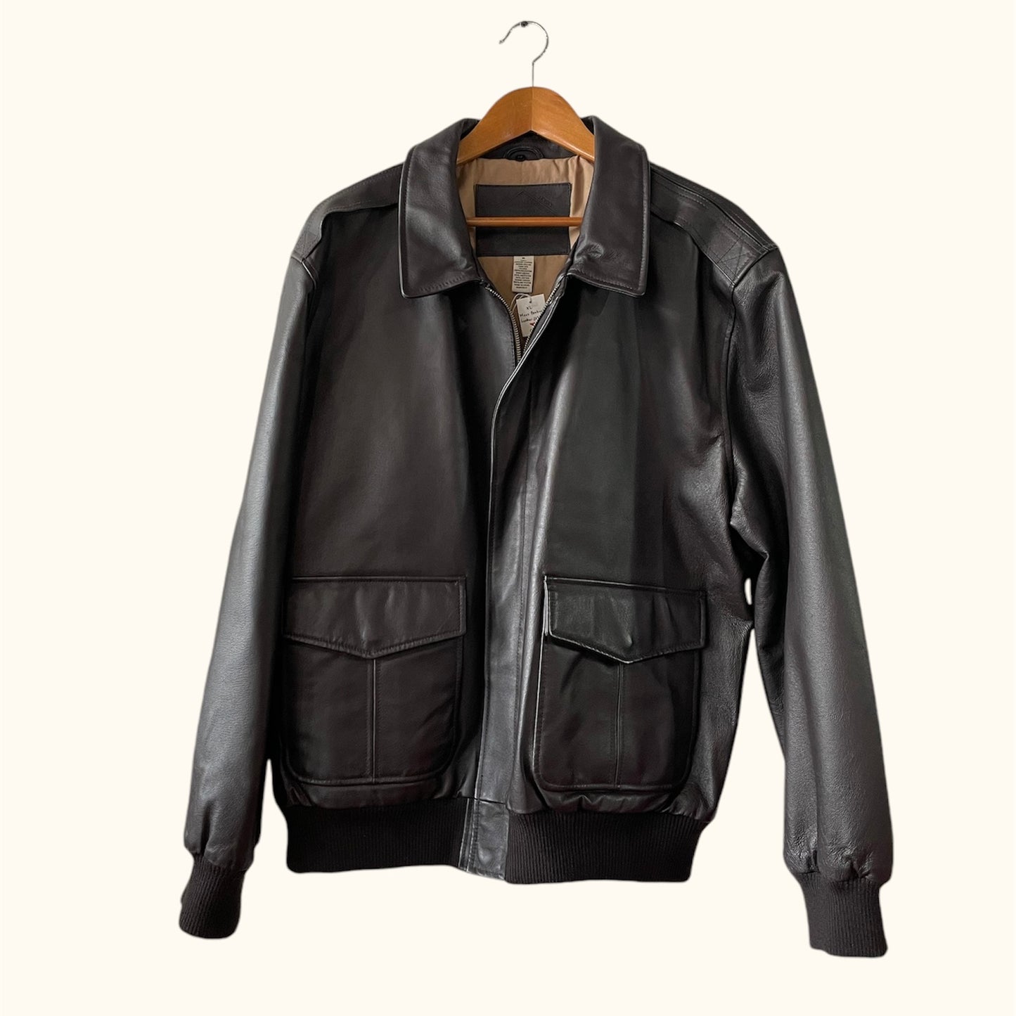 Men's Bomber Leather JKT