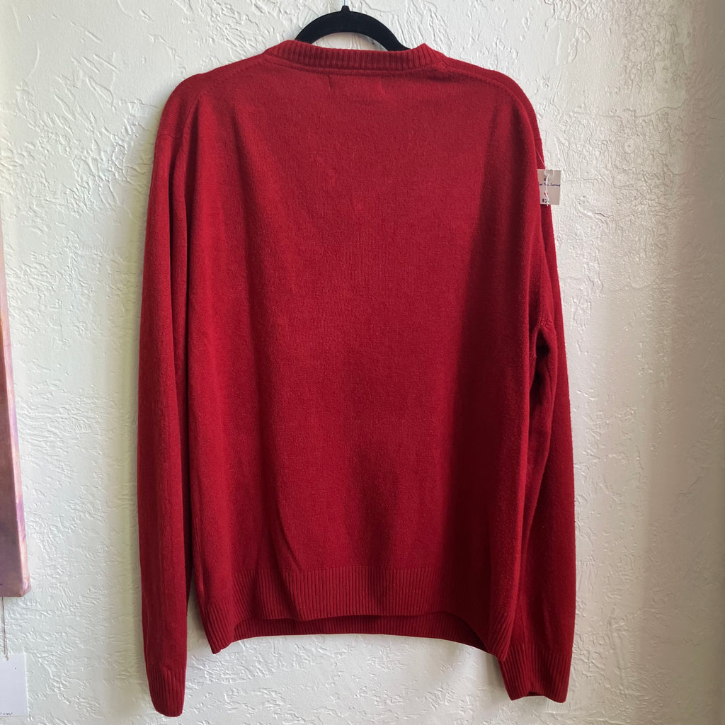 Red Polo Sweater | XL