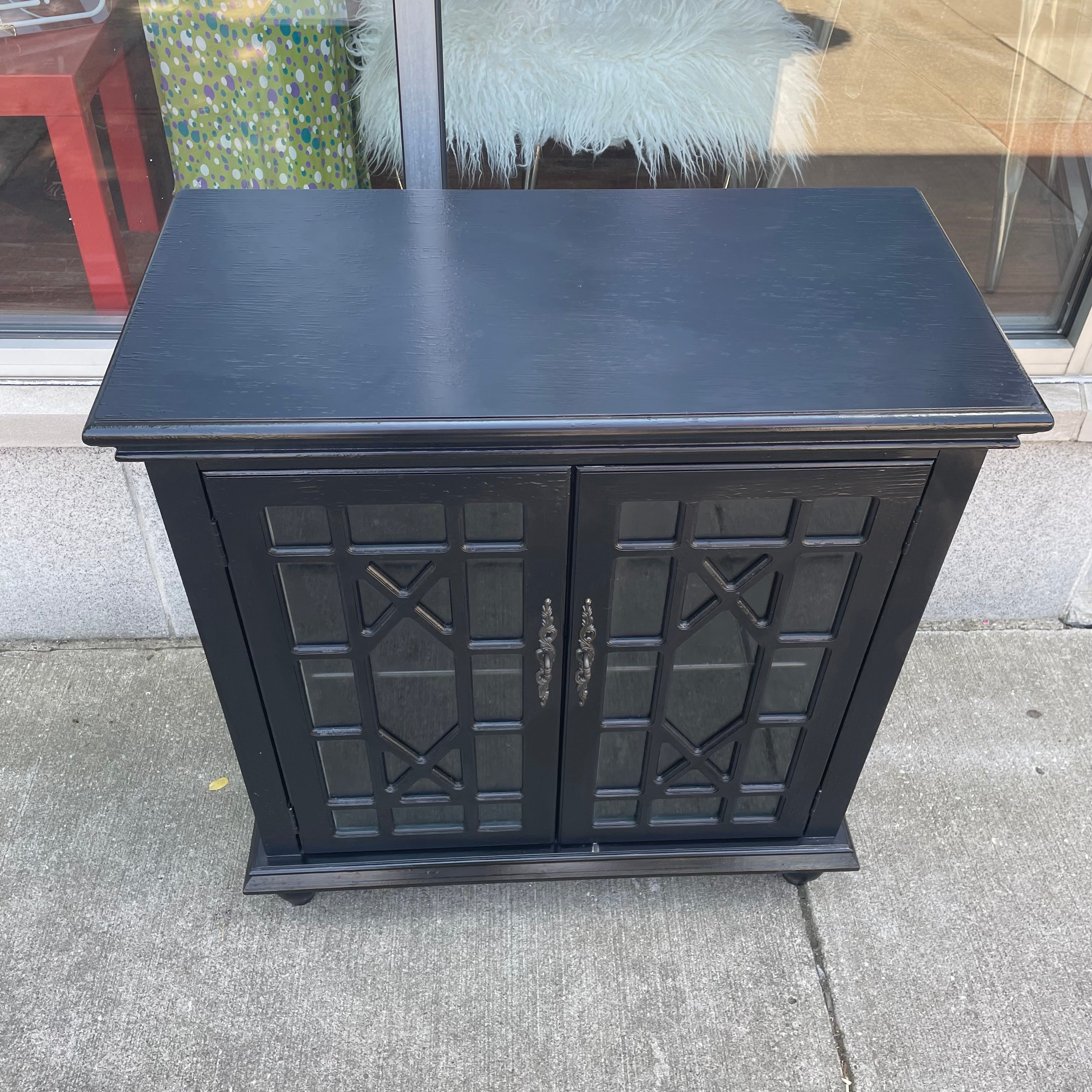 Two Door Accent Storage Cabinet