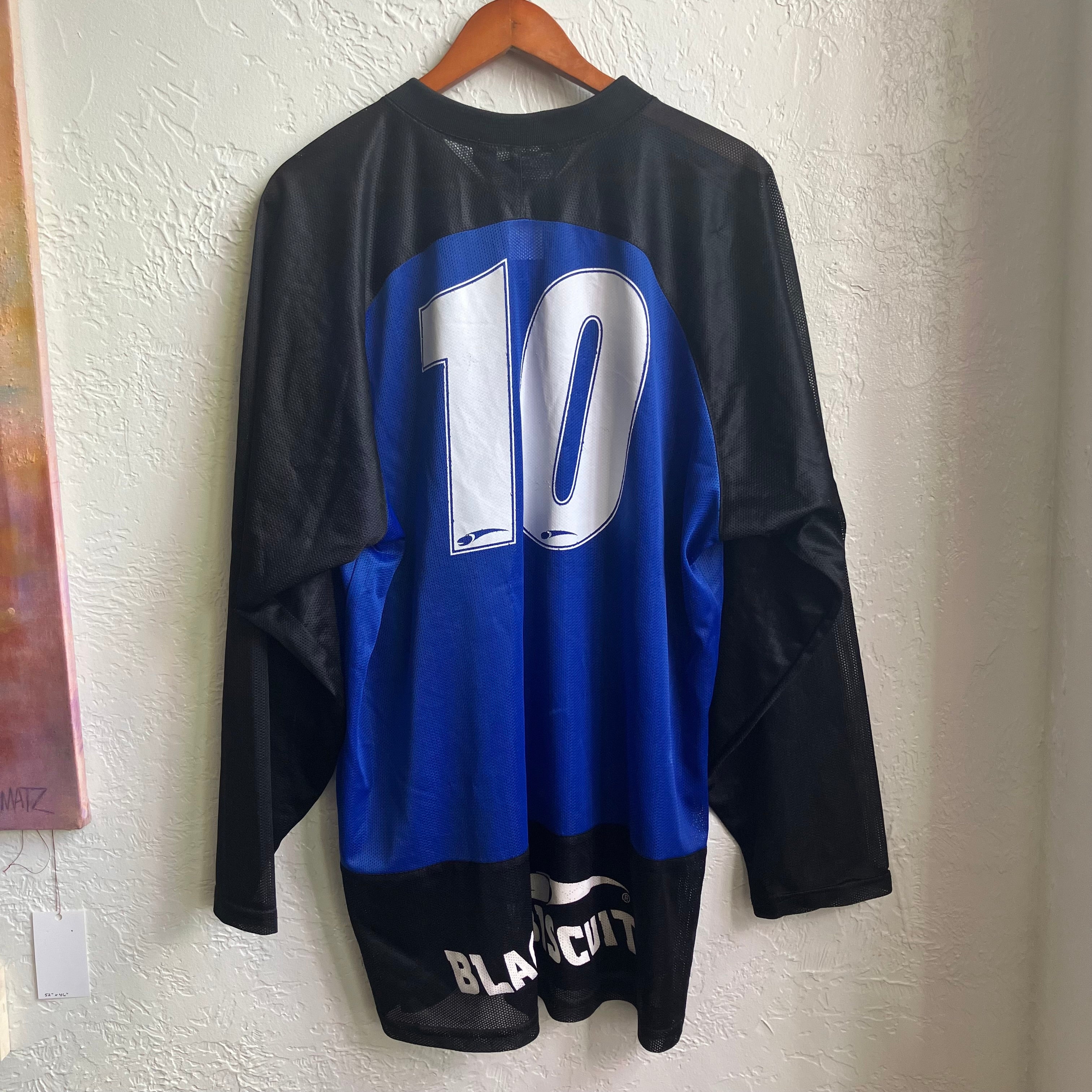 Black & Blue Hockey Jersey | Large