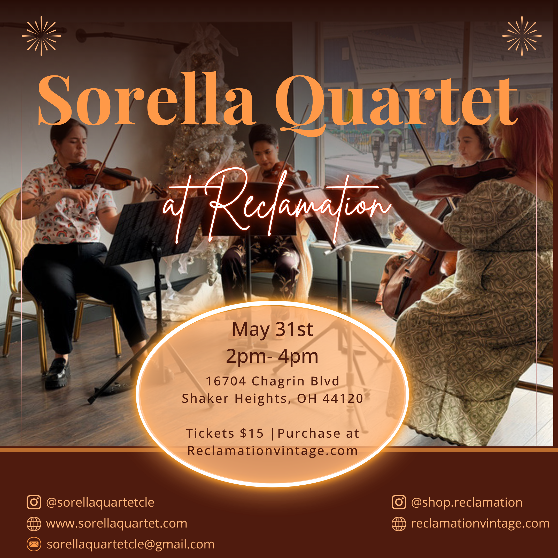 Sorella Quartet Concert Ticket