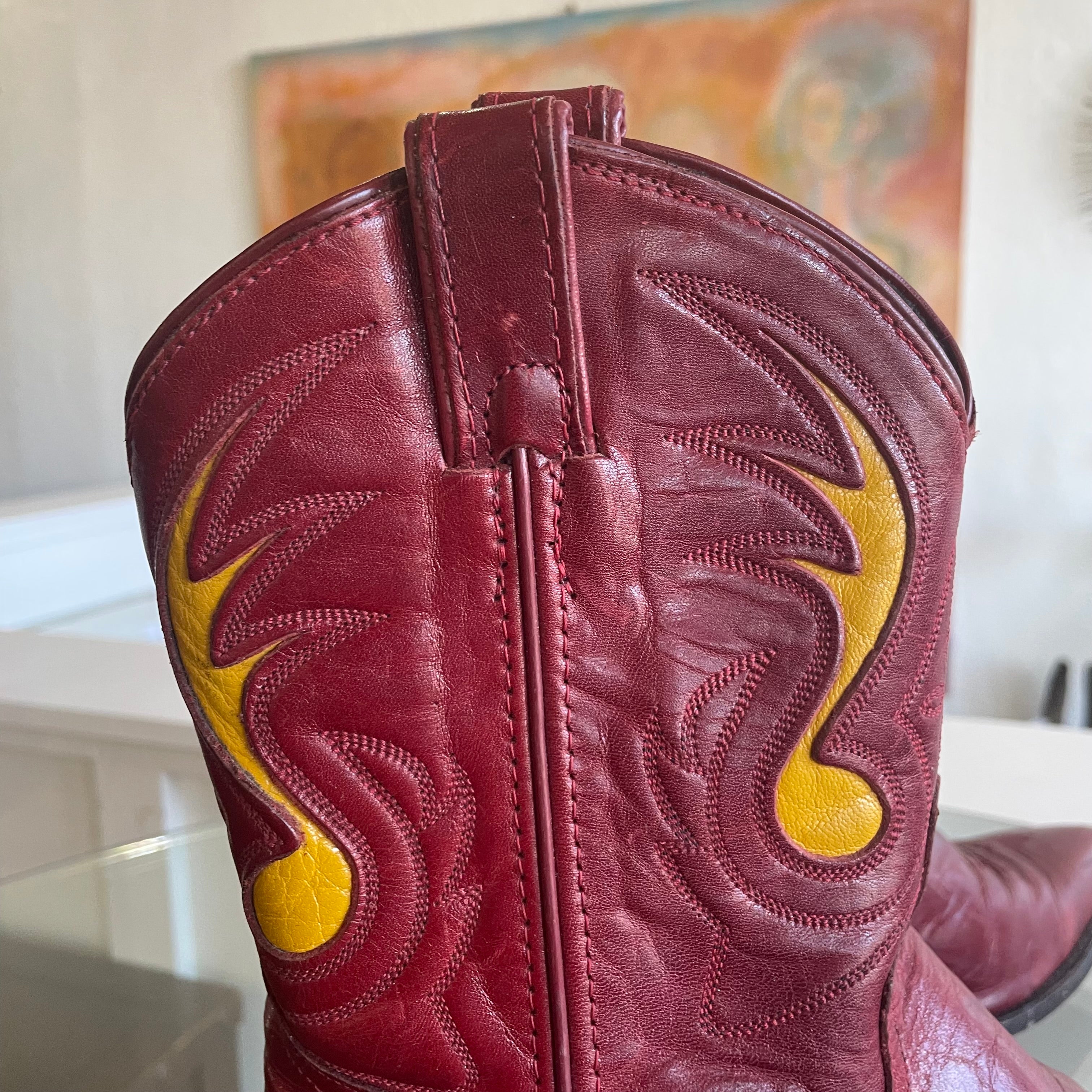 Code West 1990's Cowboy Boots | Size 6 1/2