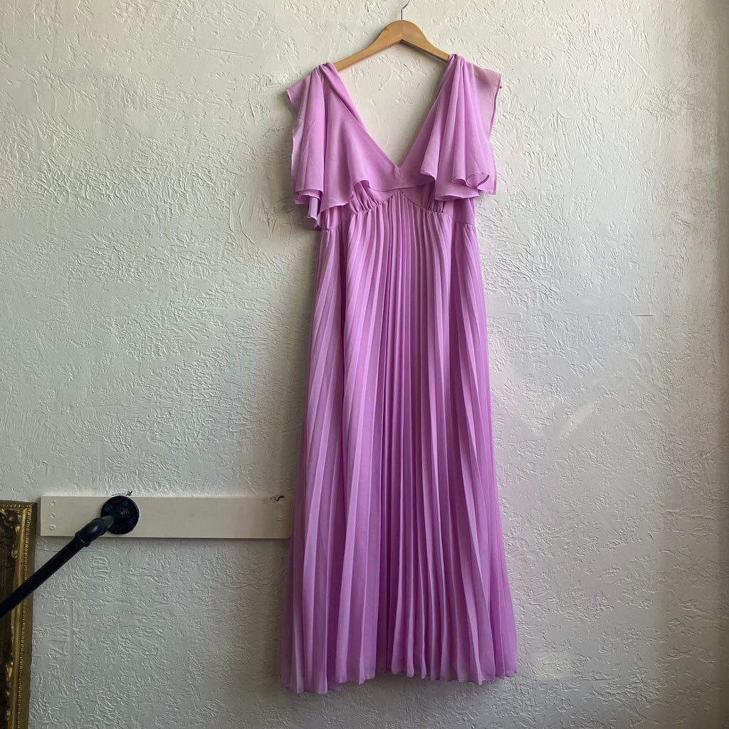 Purple Ruffle Dress | Size 10