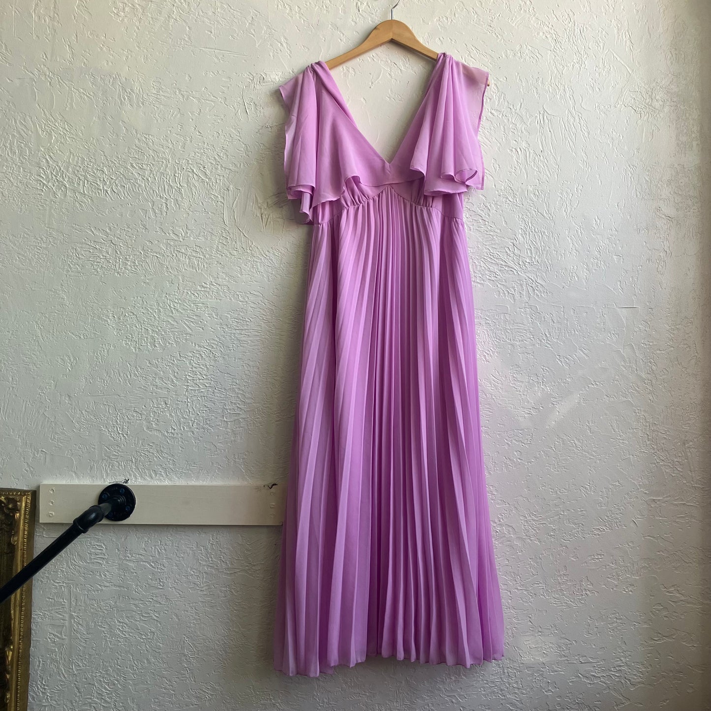 Purple Ruffle Dress | 2X