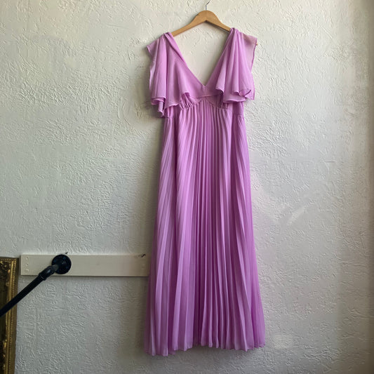 Purple Ruffle Dress | 2X