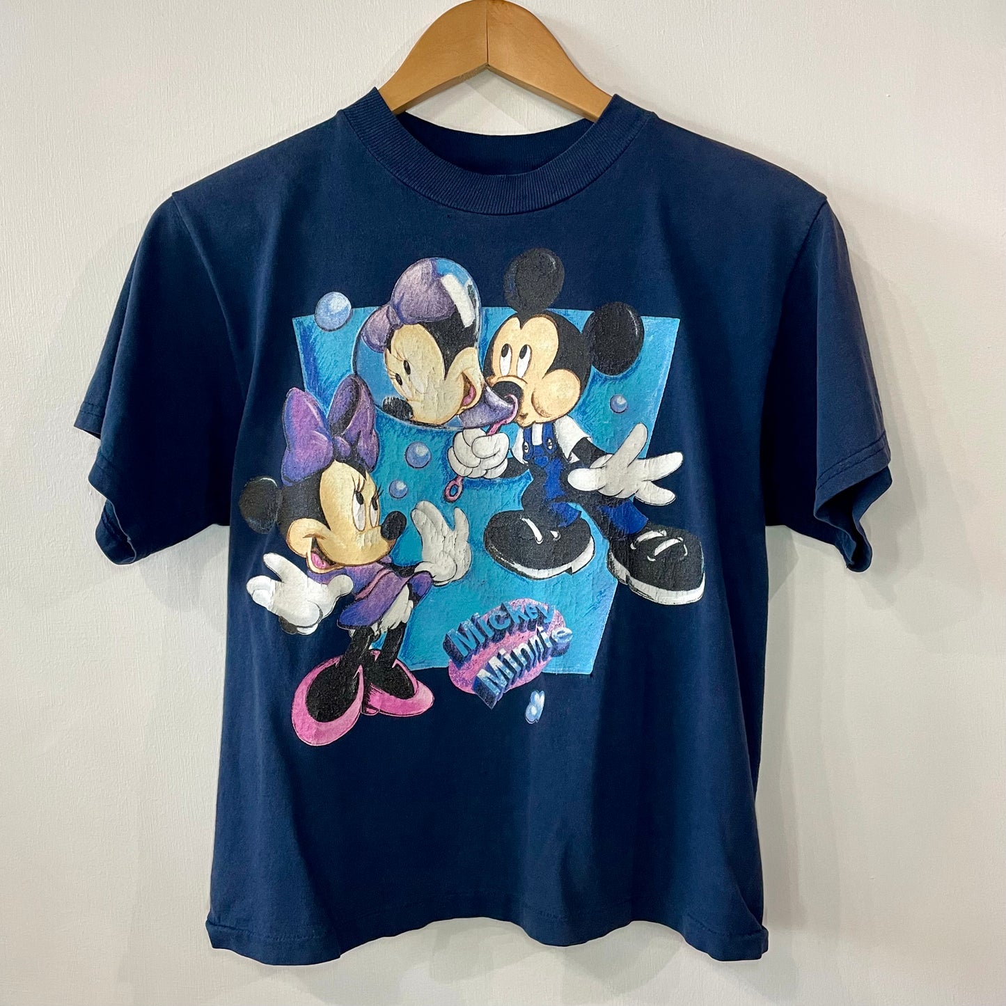 90s Mickey & Minnie T-Shirt • Youth Large