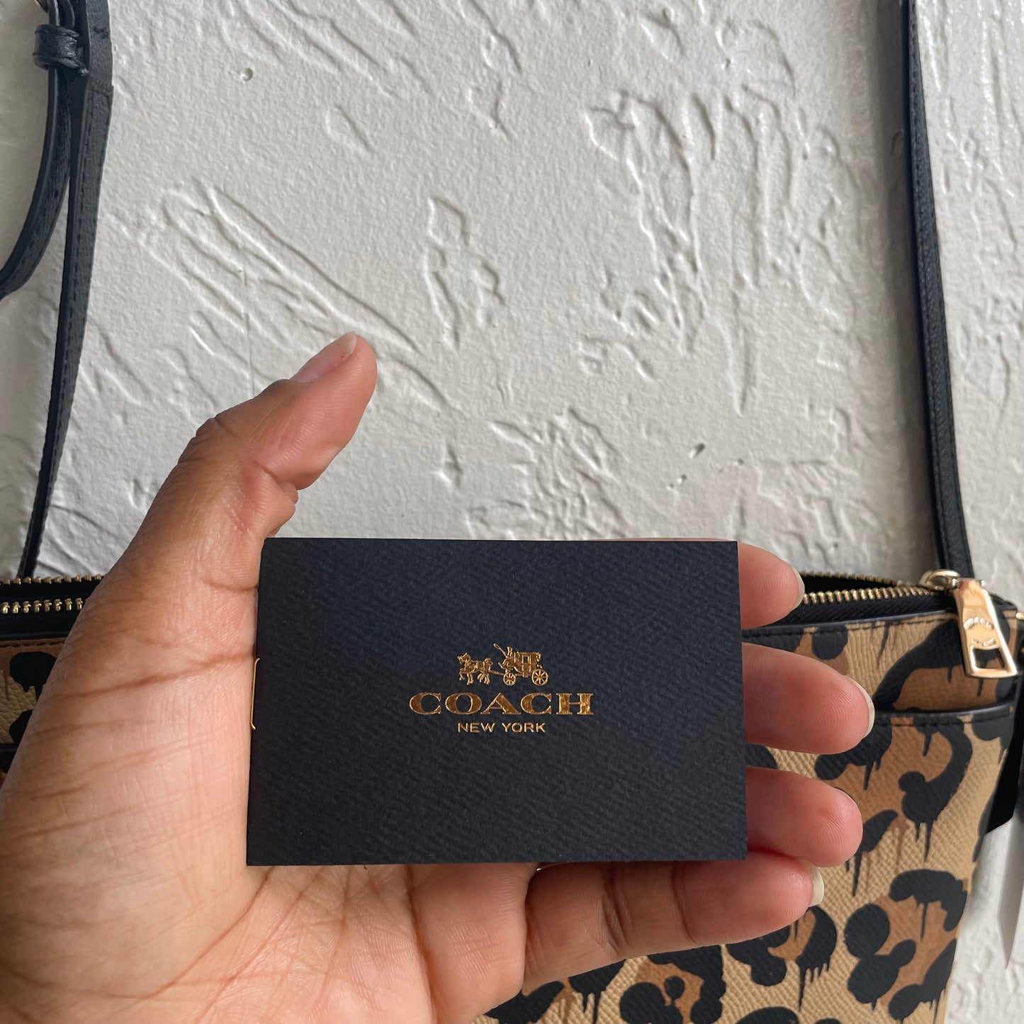 Coach x Baseman Wild Beast Print Crossbody