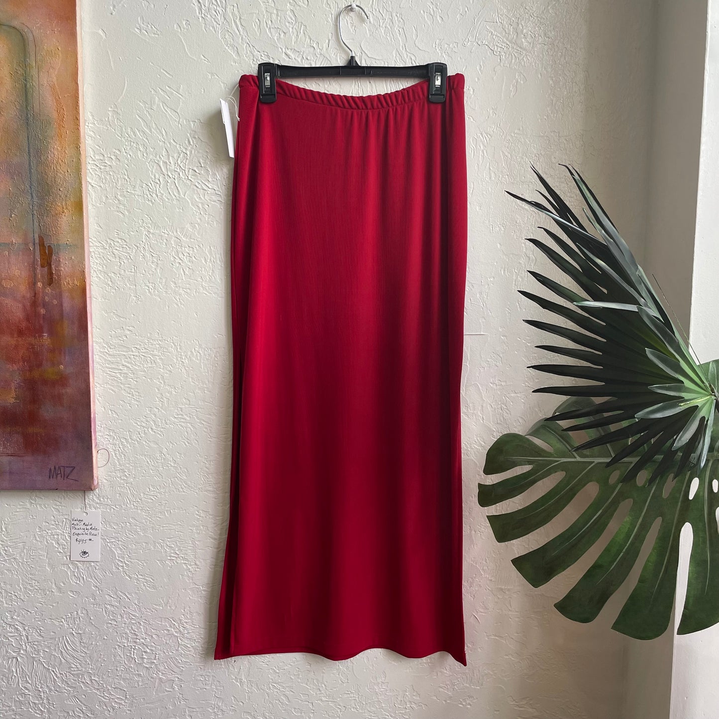 Red Dragon Maxi Skirt