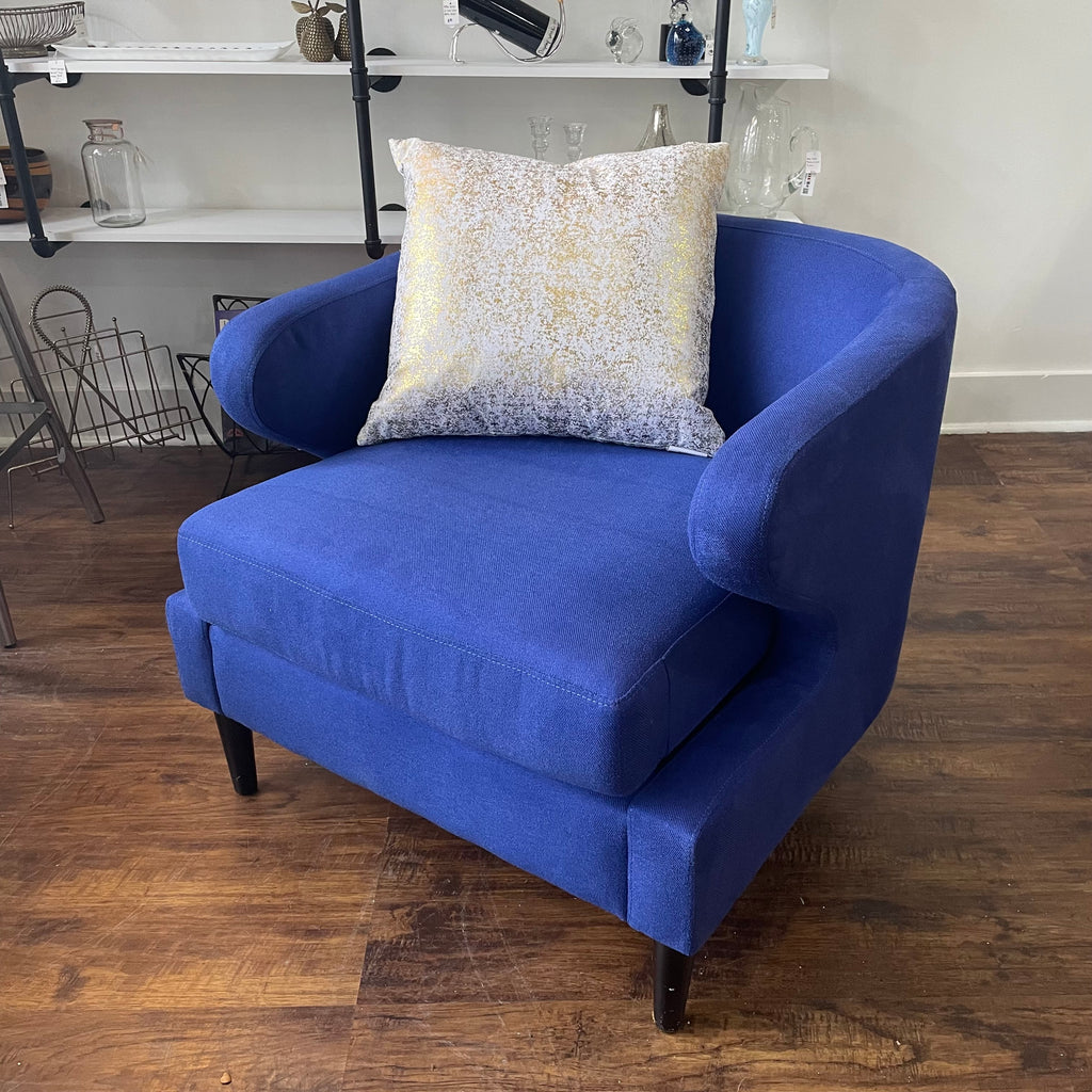 Modern Blue Accent Chair