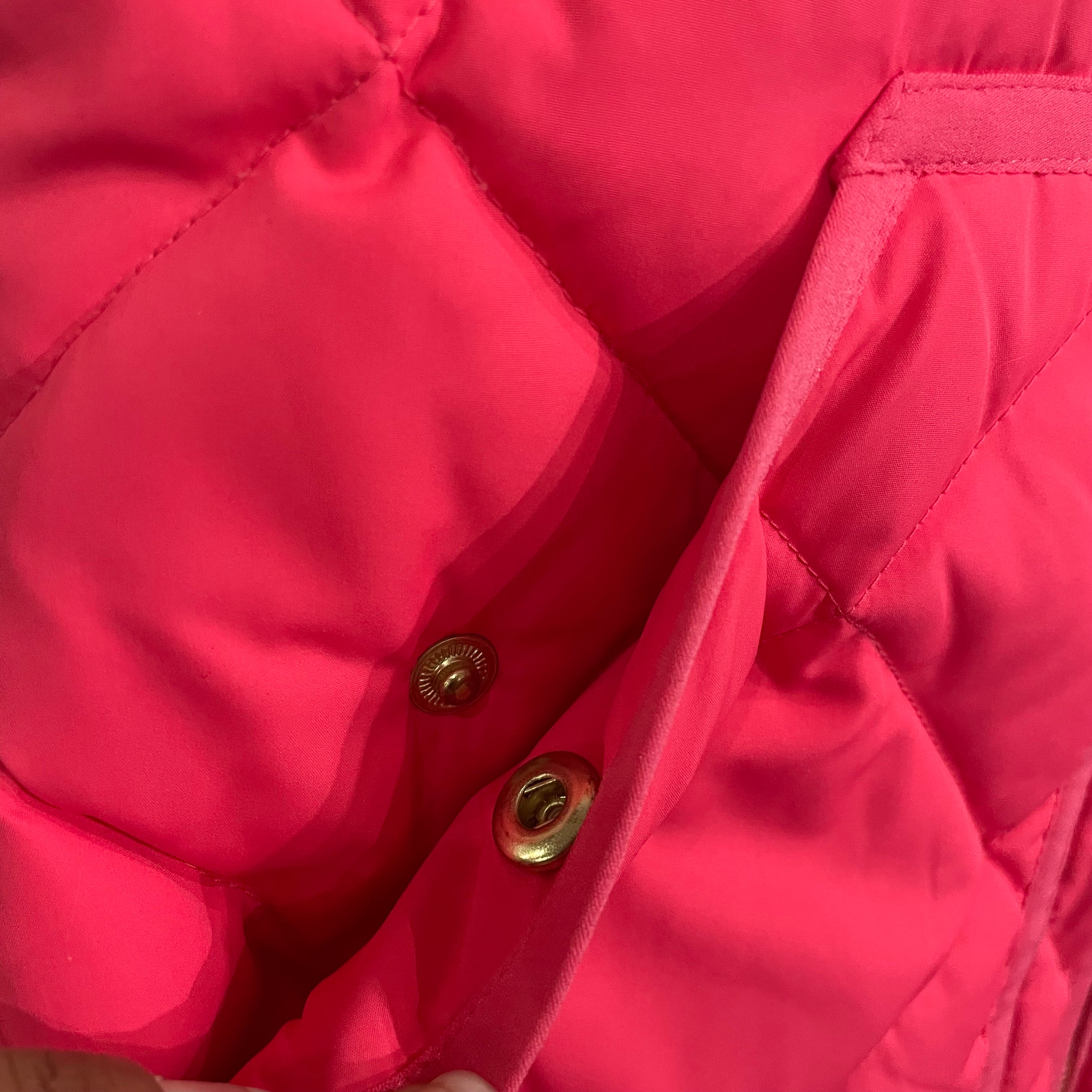 J. Crew Pink Puffer Vest | xsmall