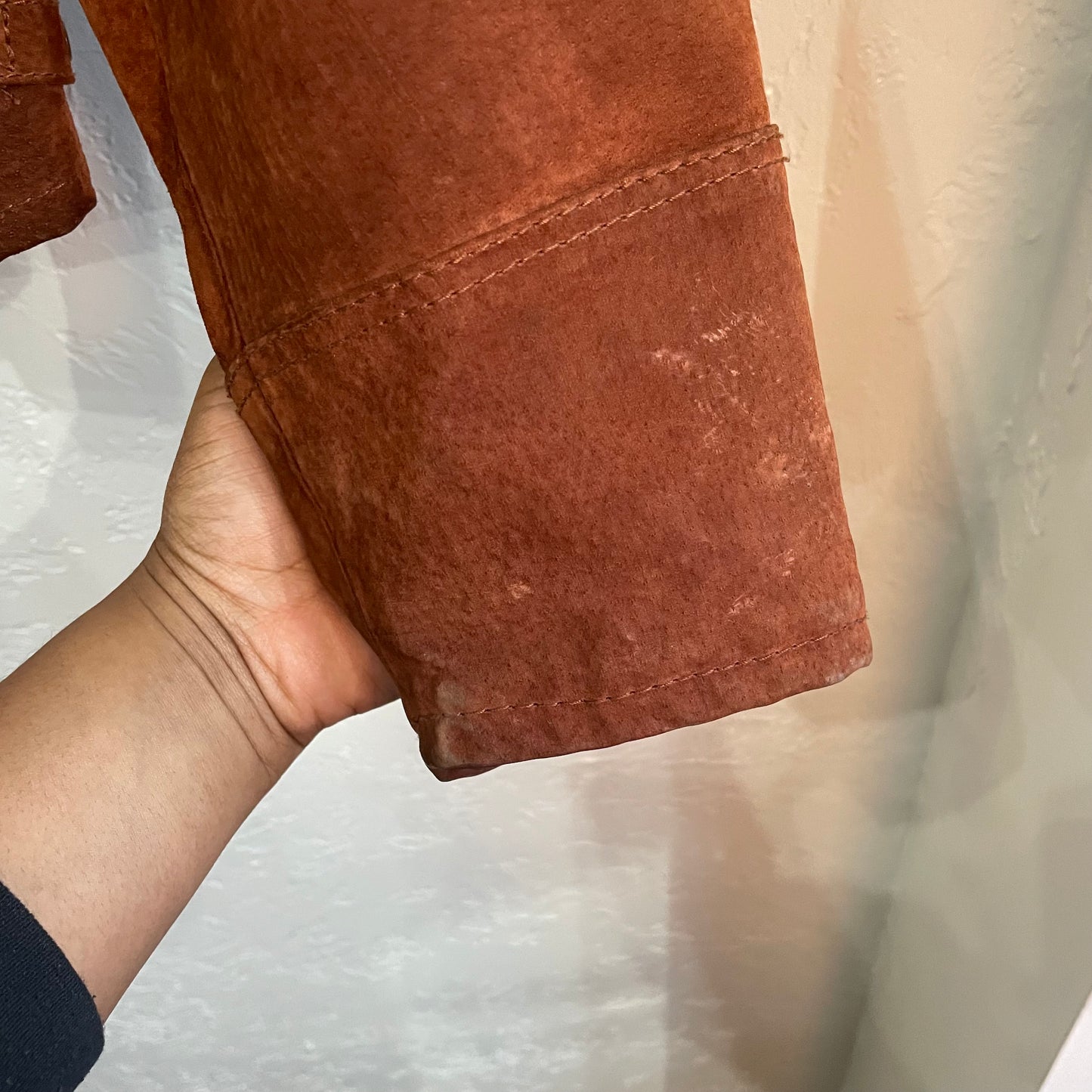 Cropped Suede Fringe Jacket 1970’s | Medium