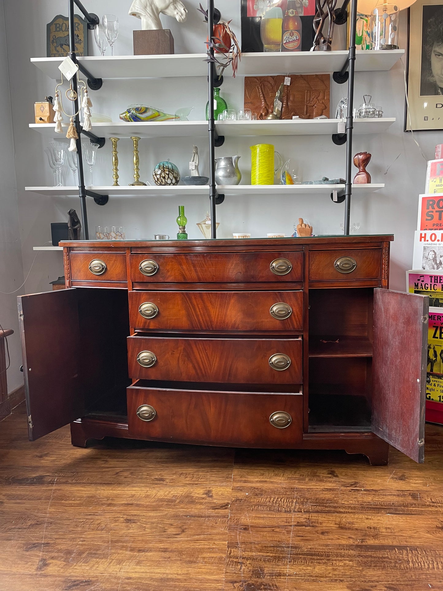 Bernhardt Traditional Flame Mahogany Server Buffet/Sideboard