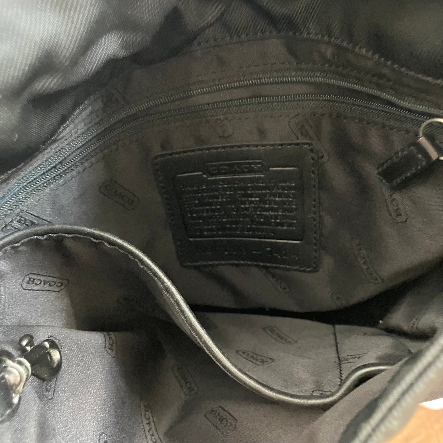 Coach Y2K Nylon Shoulder Bag