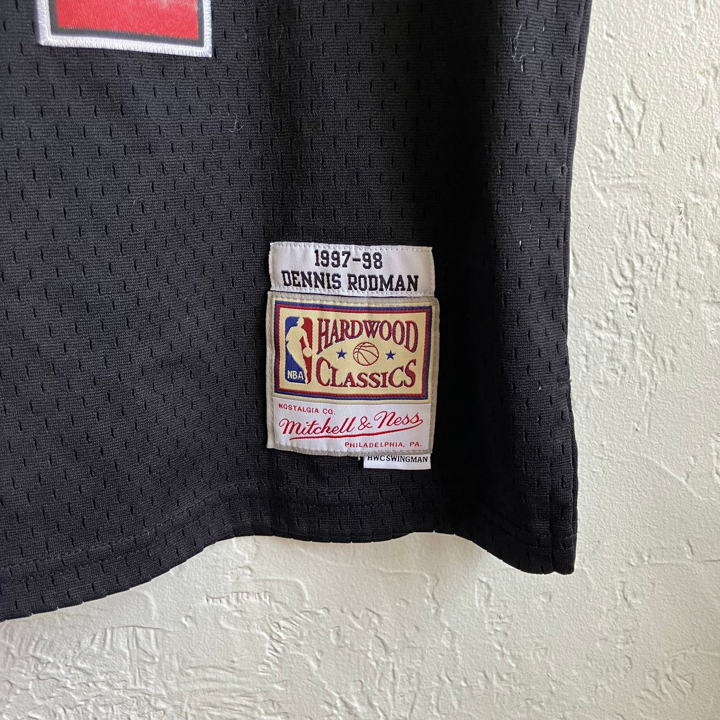 90s Chicago Bulls #91 Dennis Rodman Jersey Youth Medium