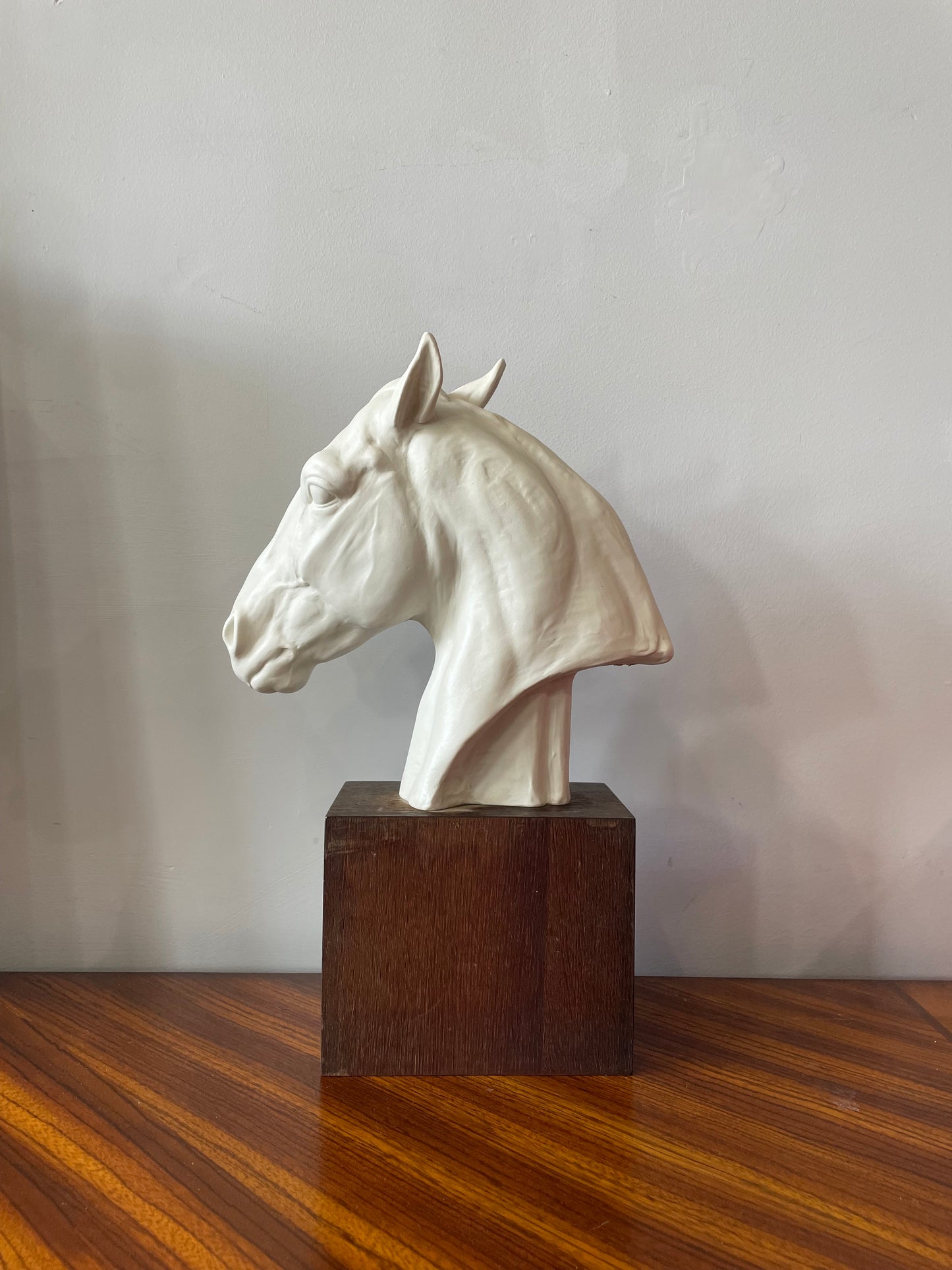 Albert Hussmann Rosenthal Porcelain Horse Head Bust