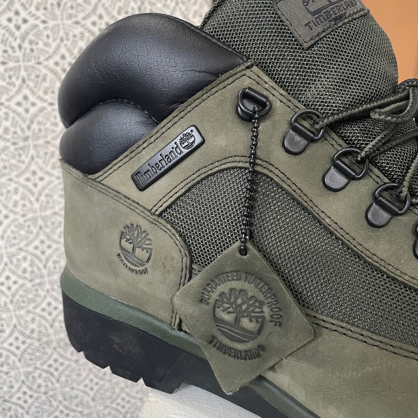 Timberland Field Boots “Dark Green Nubuck” | Size 13