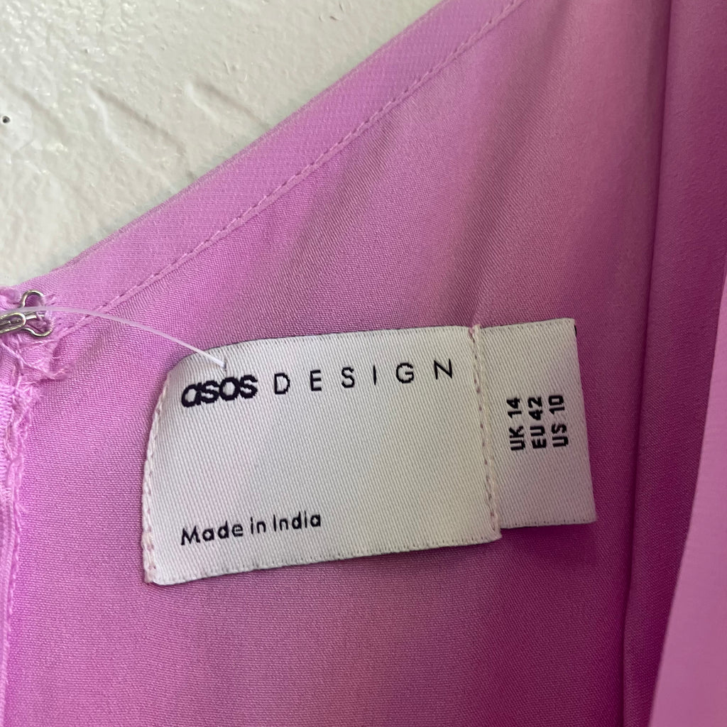 Purple Ruffle Dress | Size 10