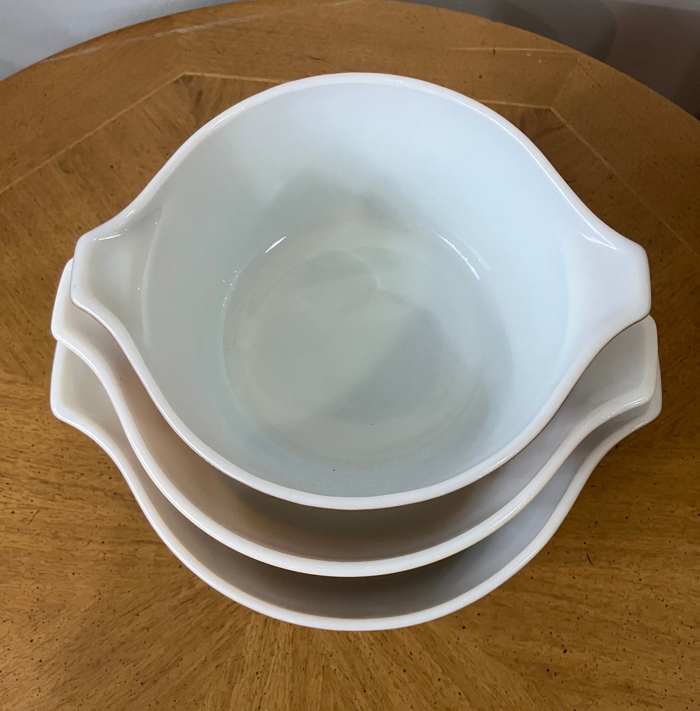 Pyrex Woodland 3 Piece Bowl Set 1978