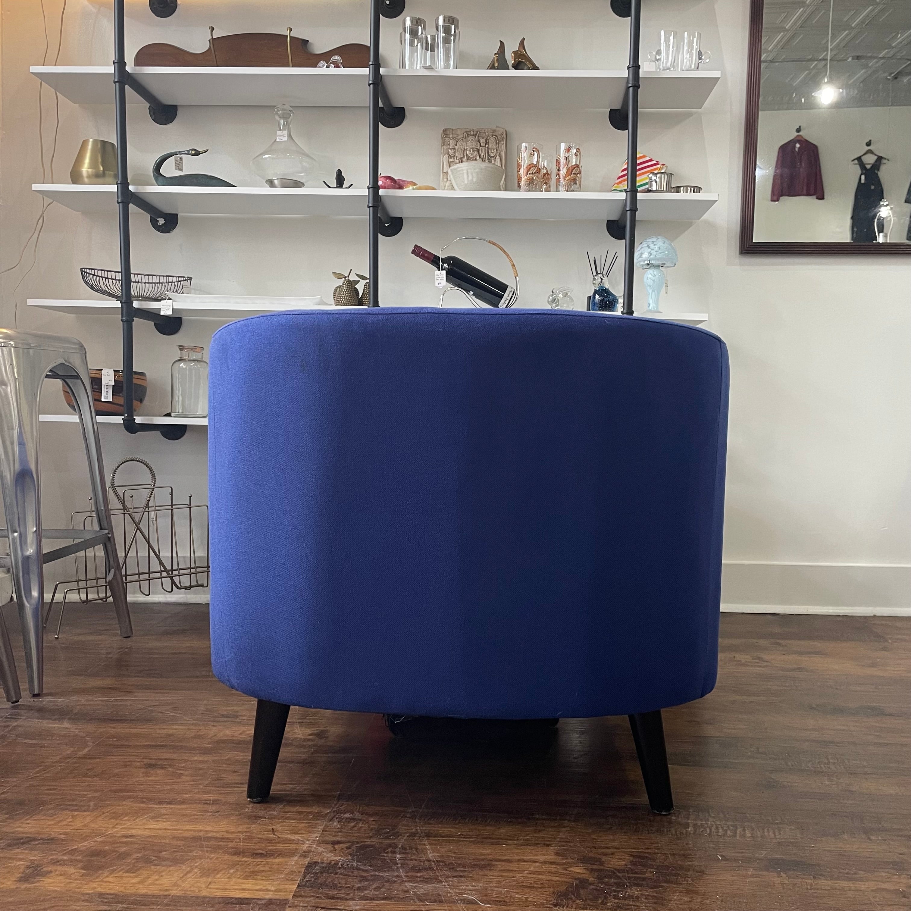 Modern Blue Accent Chair