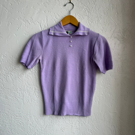 1950s Purple Top • Small/Medium