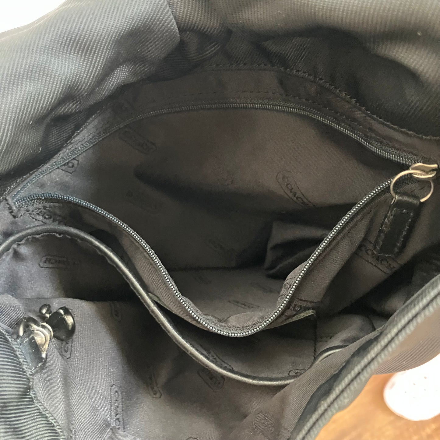 Coach Y2K Nylon Shoulder Bag