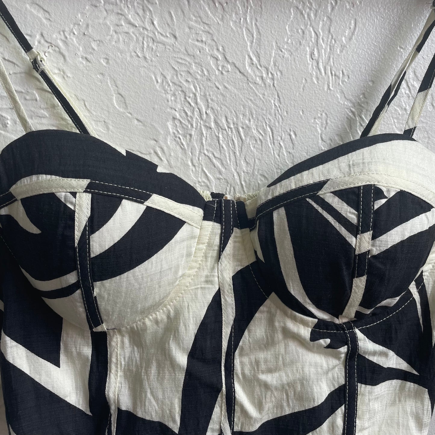 Black And White Bralette | Large