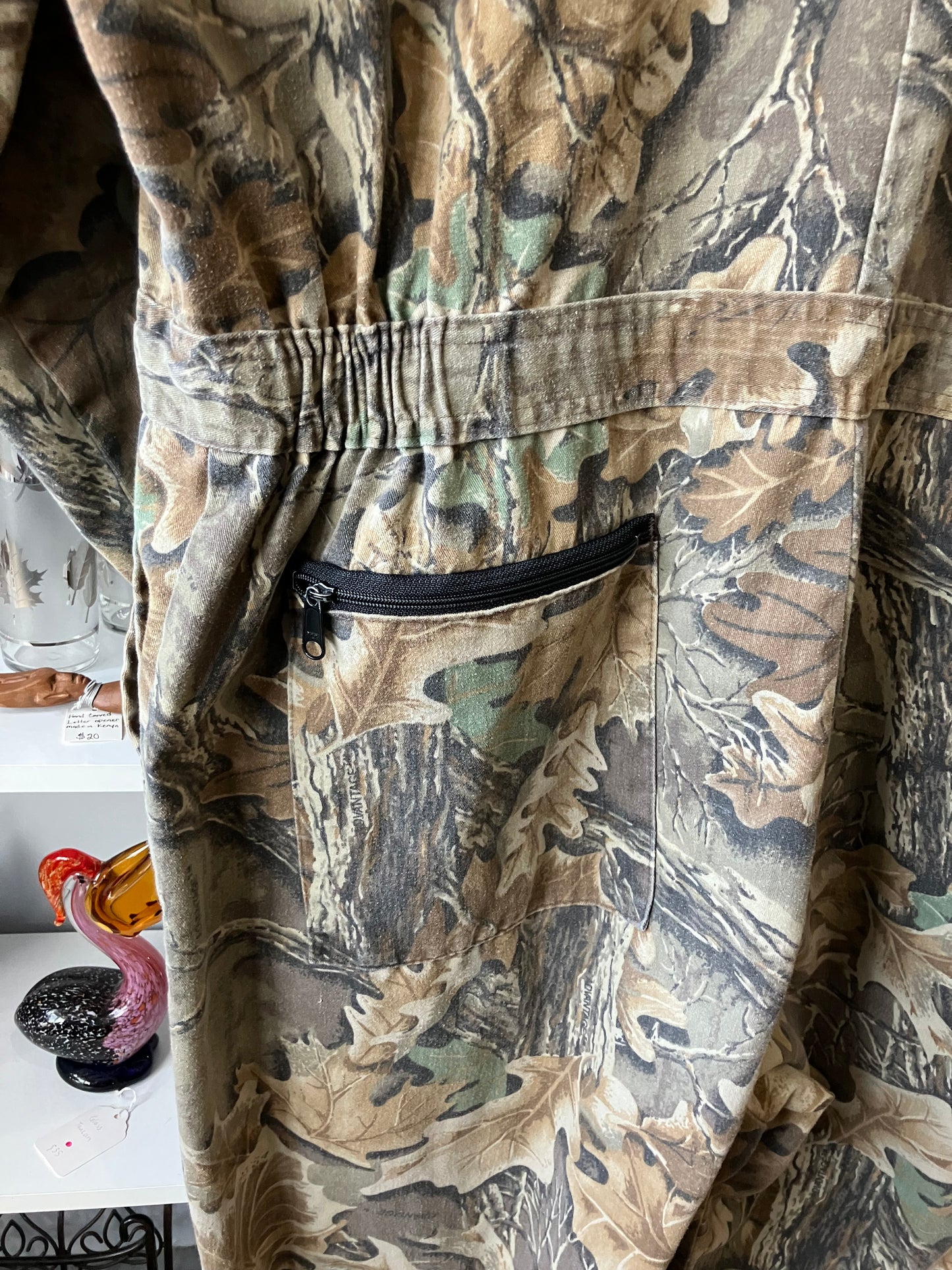 American Traditions Camo Vintage 90s Full Length Coveralls Jumpsuit 3XL