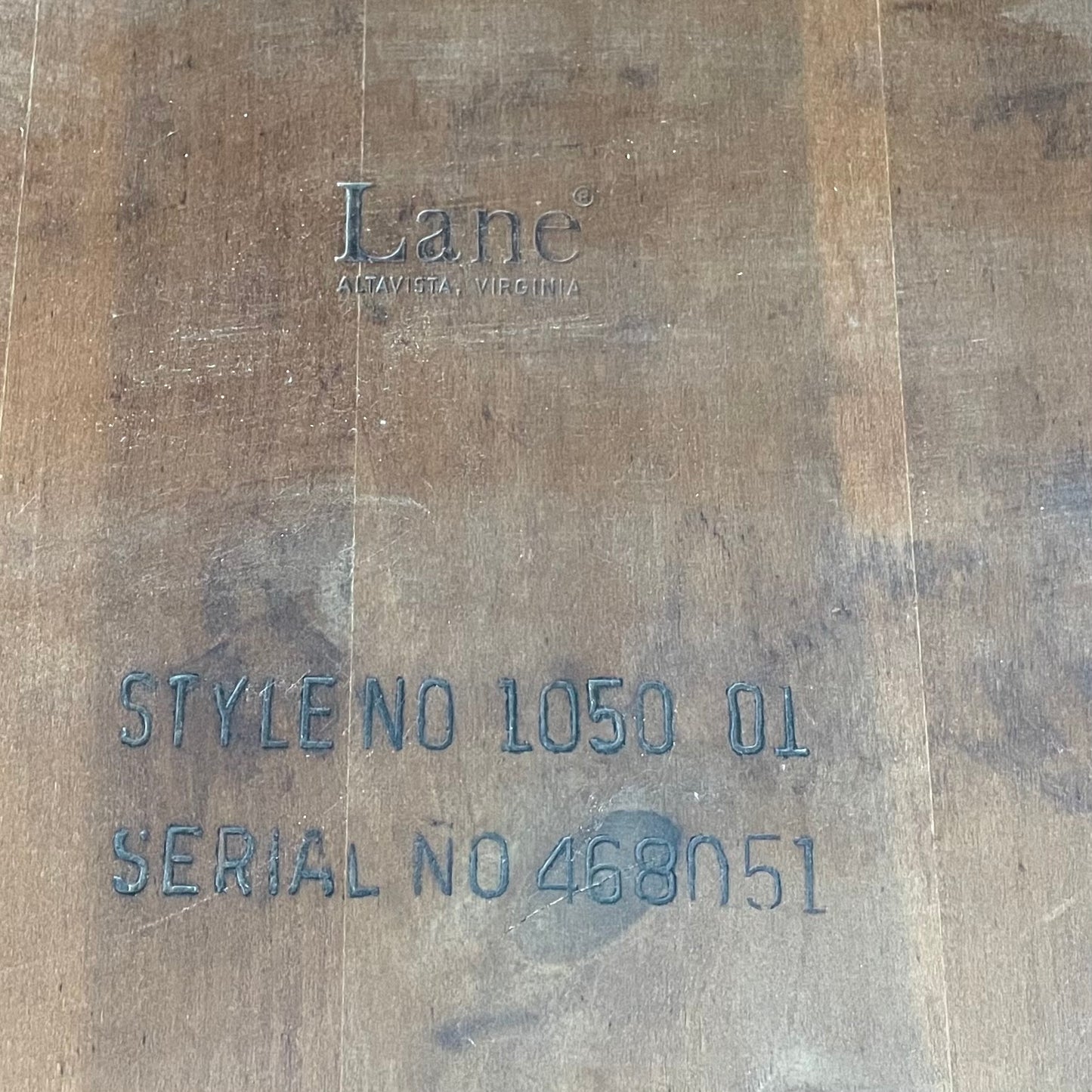 Lane Mid Century Surfboard Coffee Cocktail Table