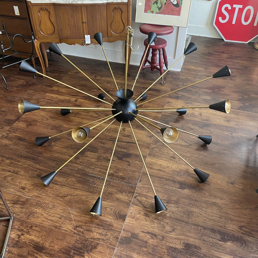Mid Century Style 20 Arm Lights Sputnik Chandelier Ceiling Light Fixture