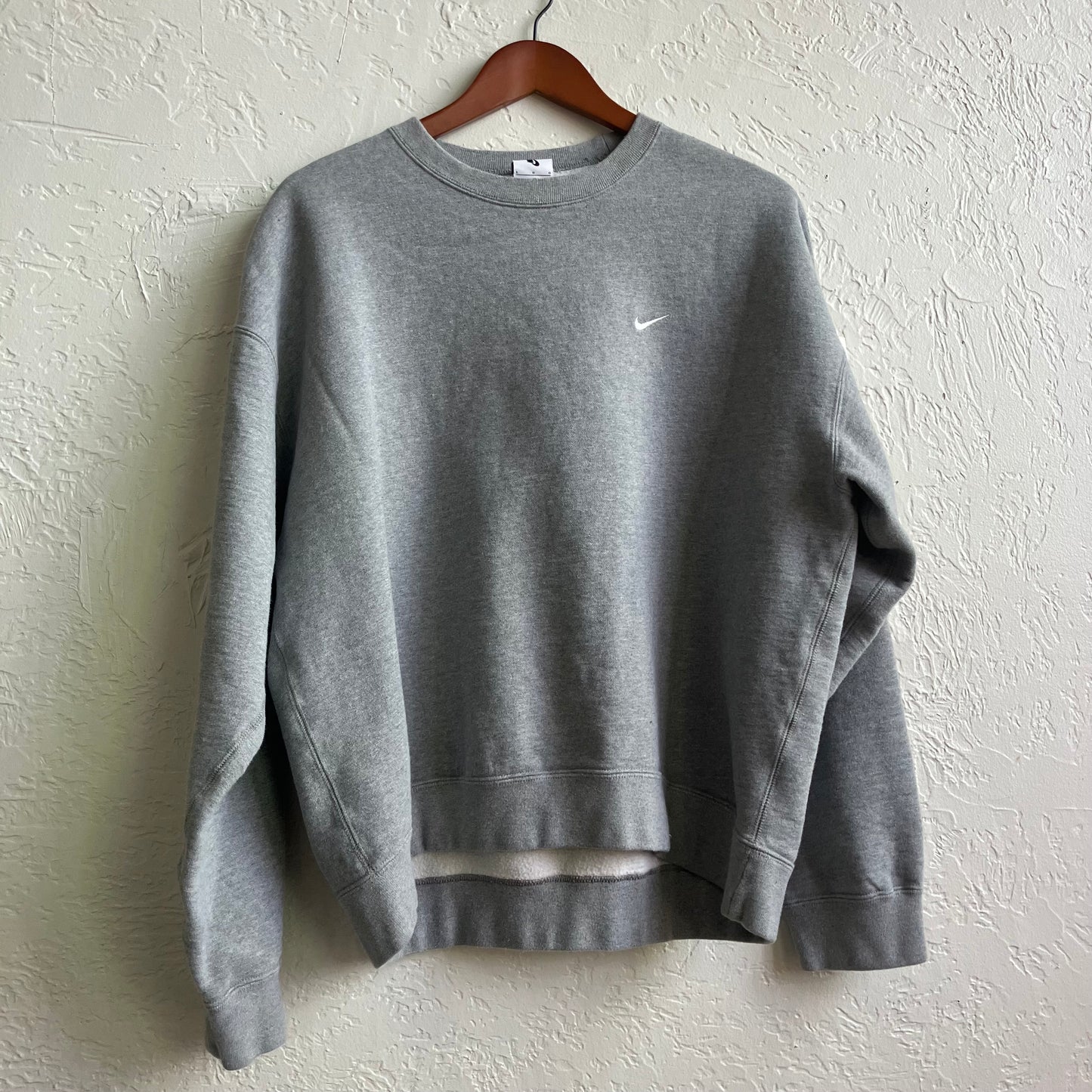 Grey Nike Crewneck Sweater Size | Large