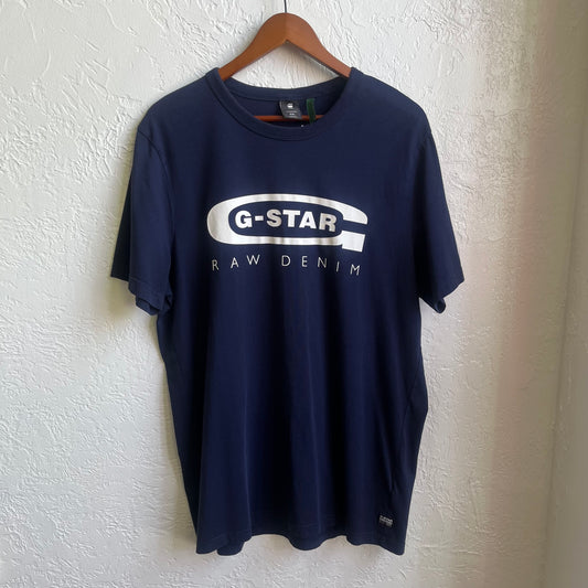 Blue G-Star Tee | XXL
