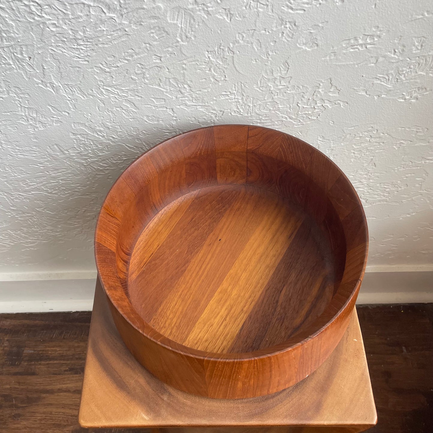 Dansk Denmark Staved Teak Salad Bowl Jens Harald Quistgaard